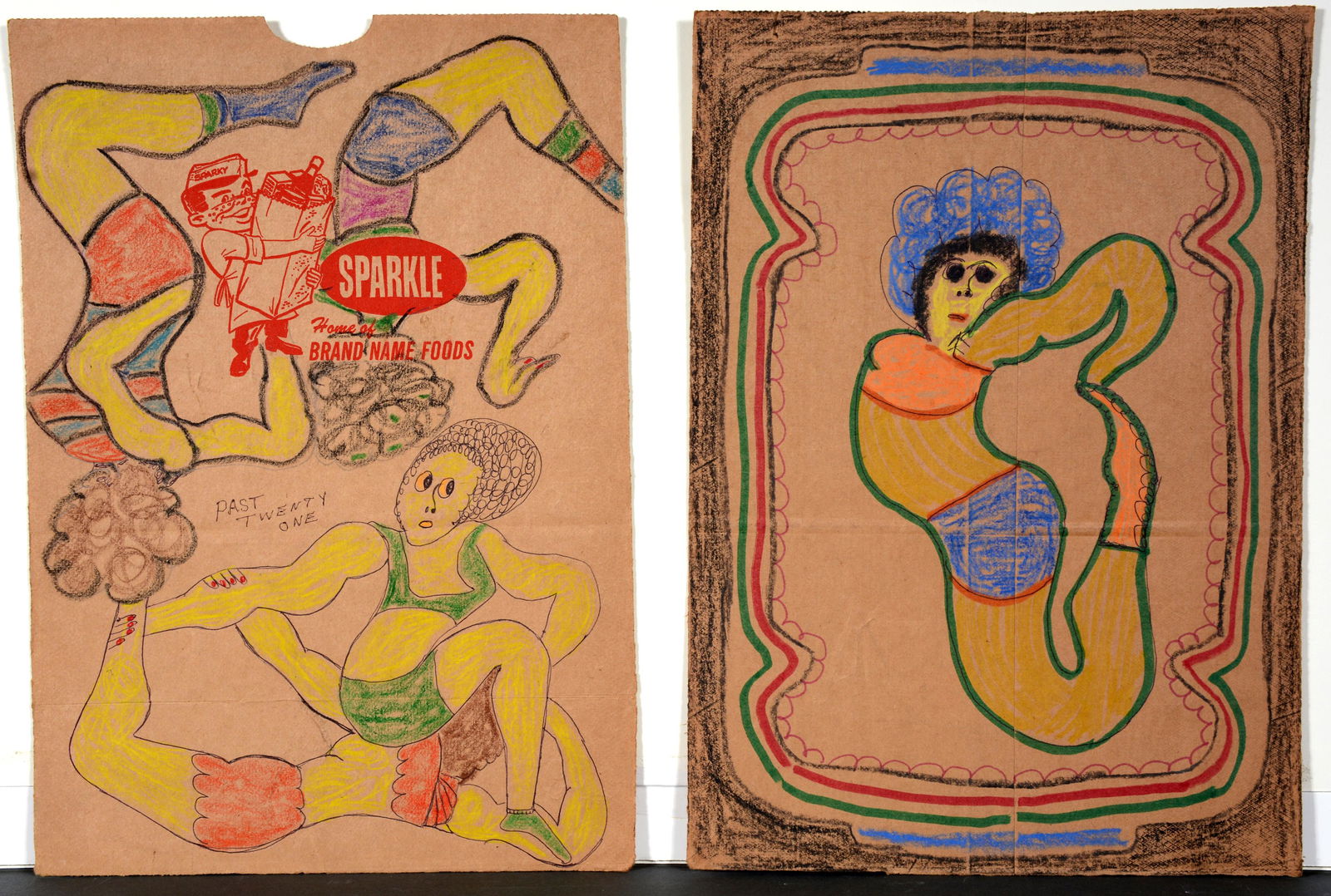 Lewis Smith. Two Double-Sided Works. (1 of 4)