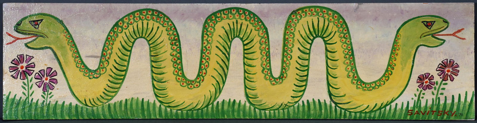 Jack Savitsky. Two-Headed Snake. (1 of 2)