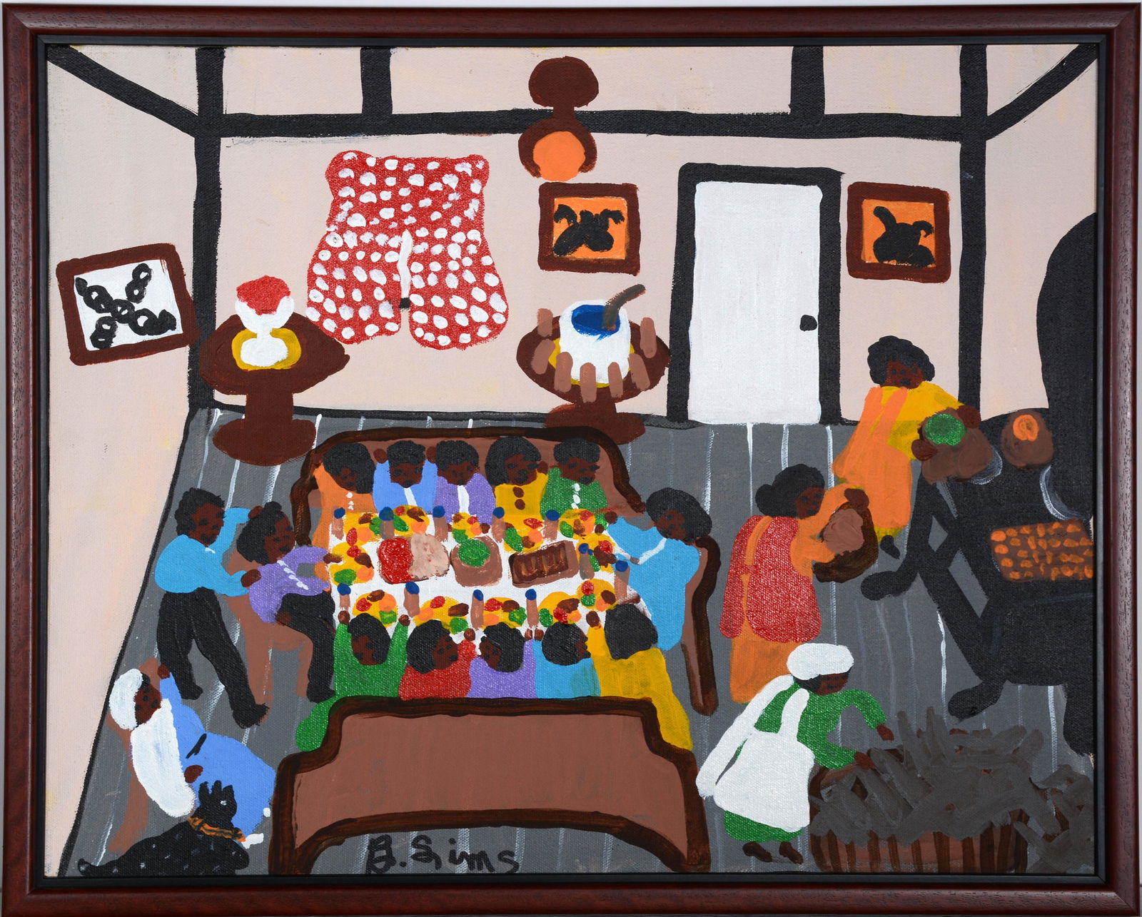 Bernice Sims. Birthday Party. (1 of 2)