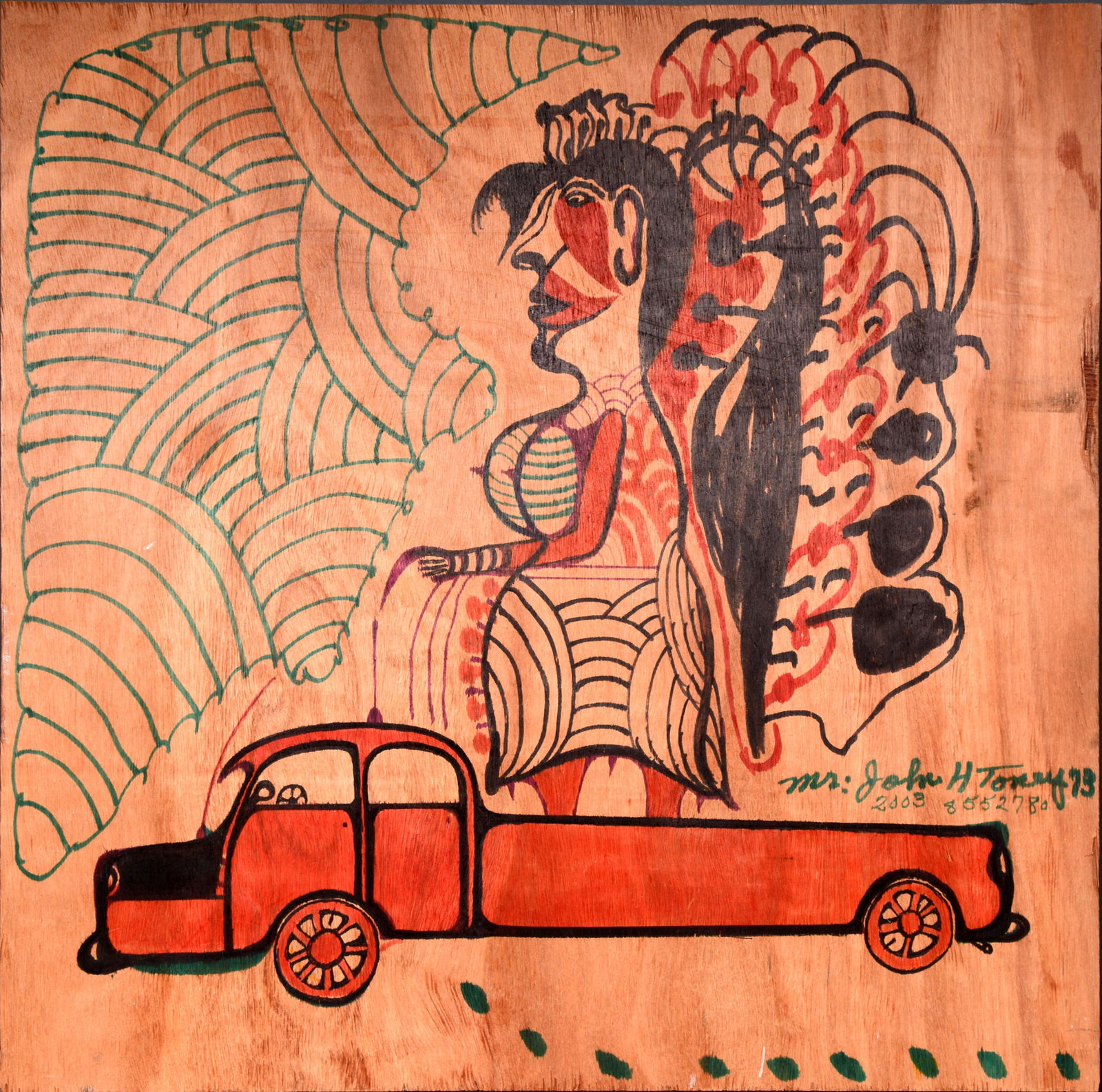 John Toney. Women In Truck. (1 of 1)