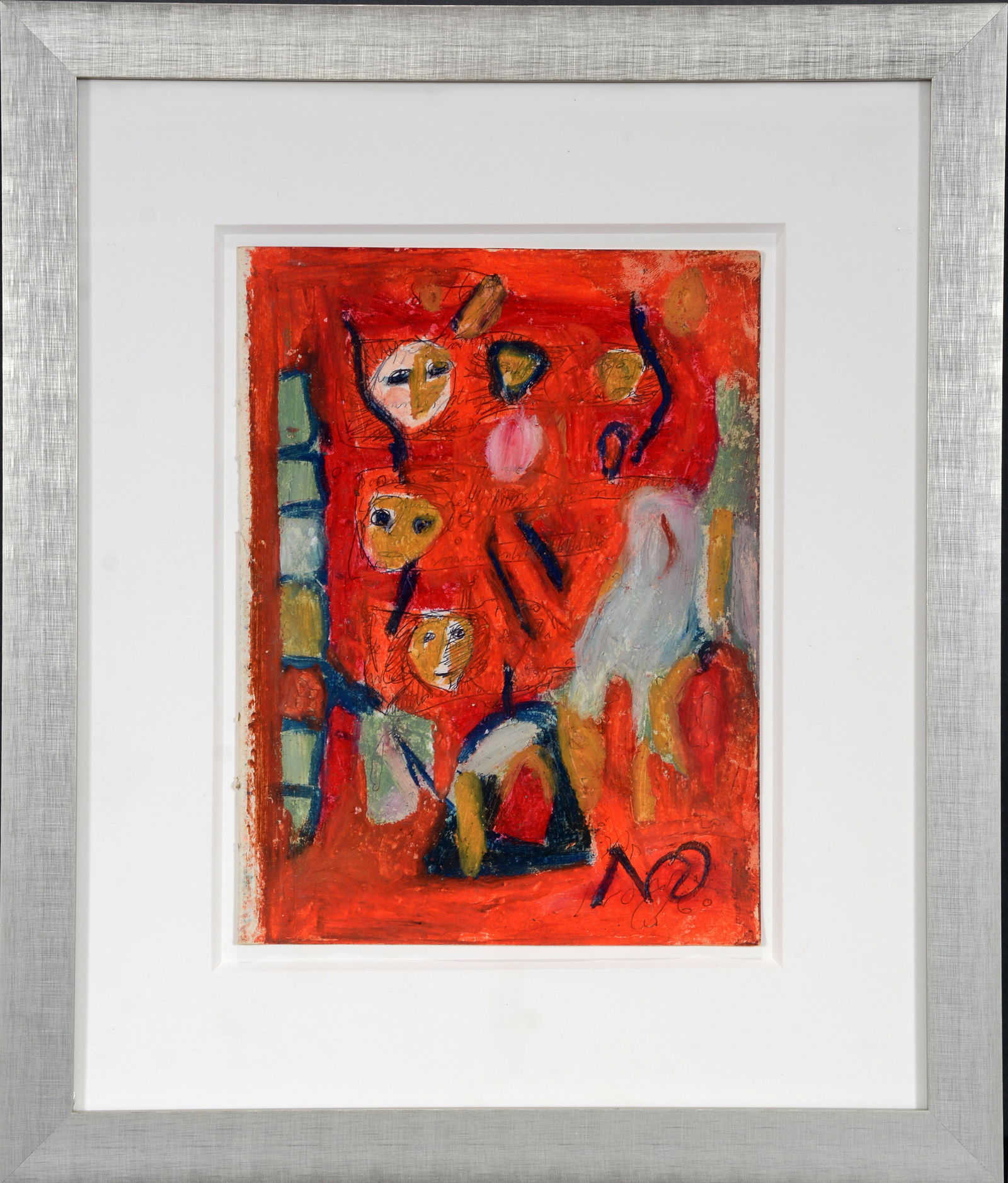 Norris Embry. Abstract With 3 Faces. (1 of 3)