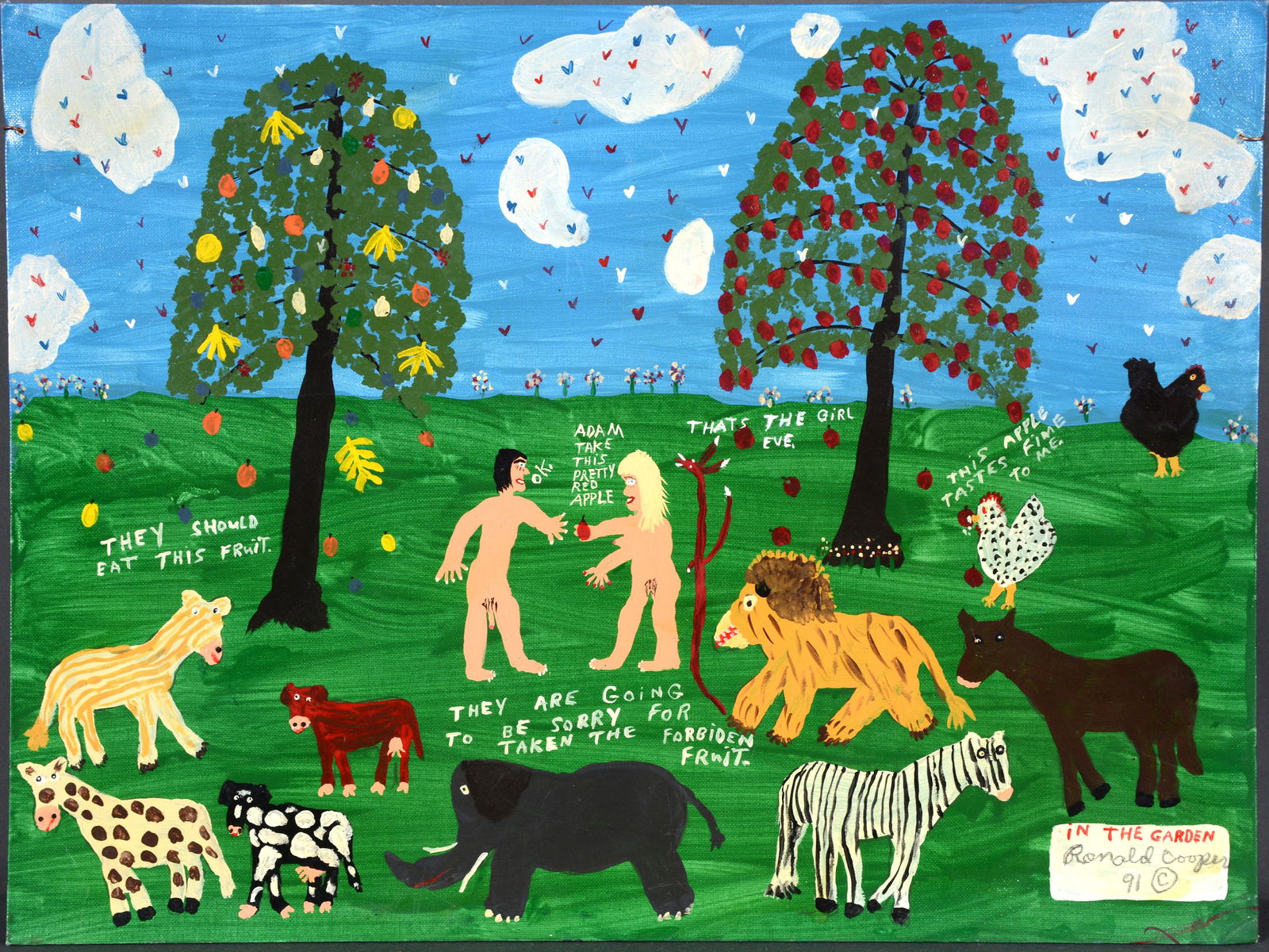 Ronald Cooper. In The Garden. (1 of 3)