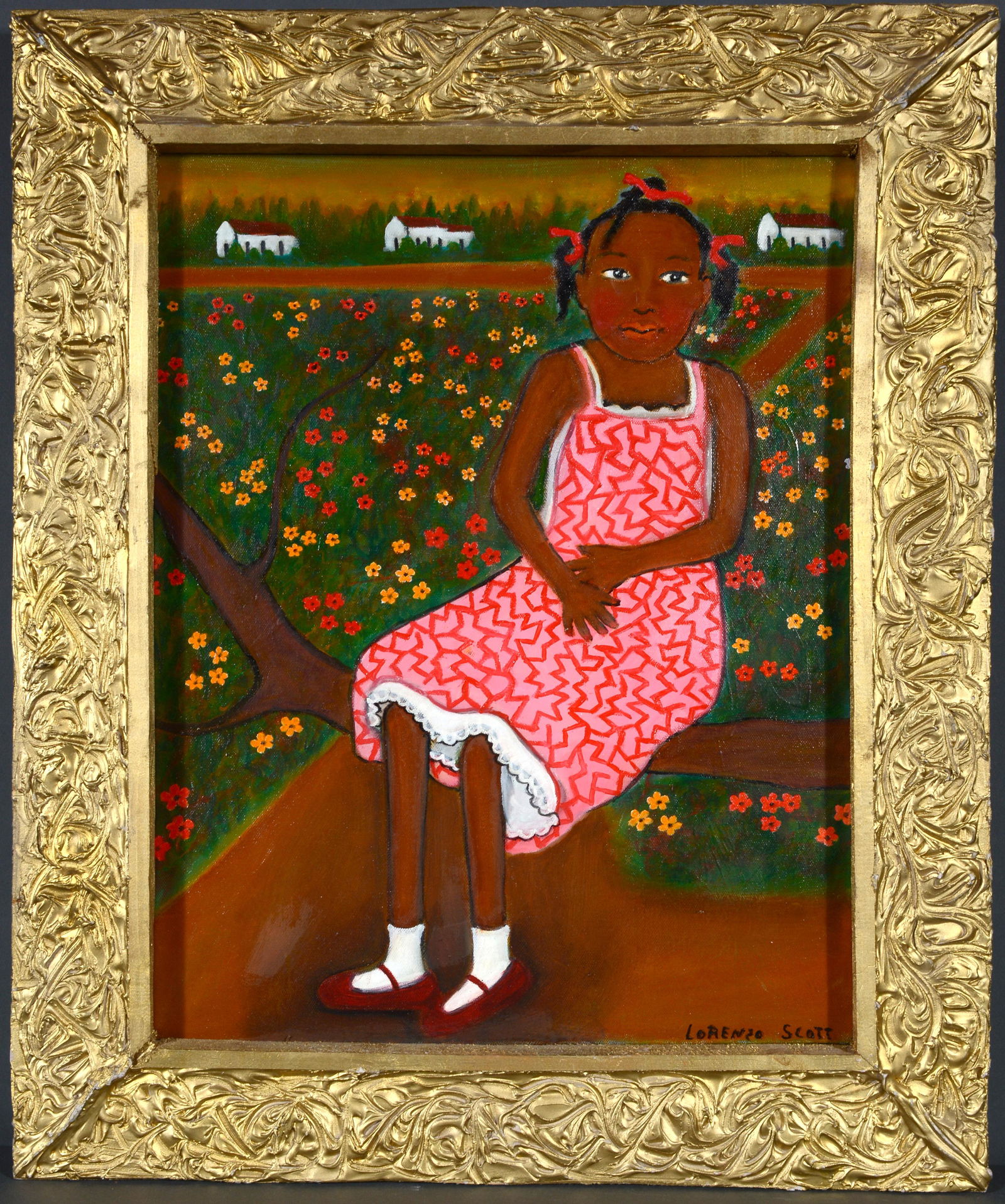 Lorenzo Scott. Girl In Red Dress. (1 of 3)