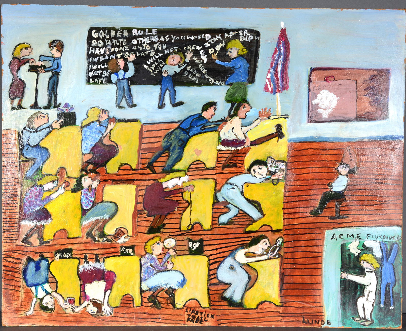 Emily Lunde. School House. (1 of 3)