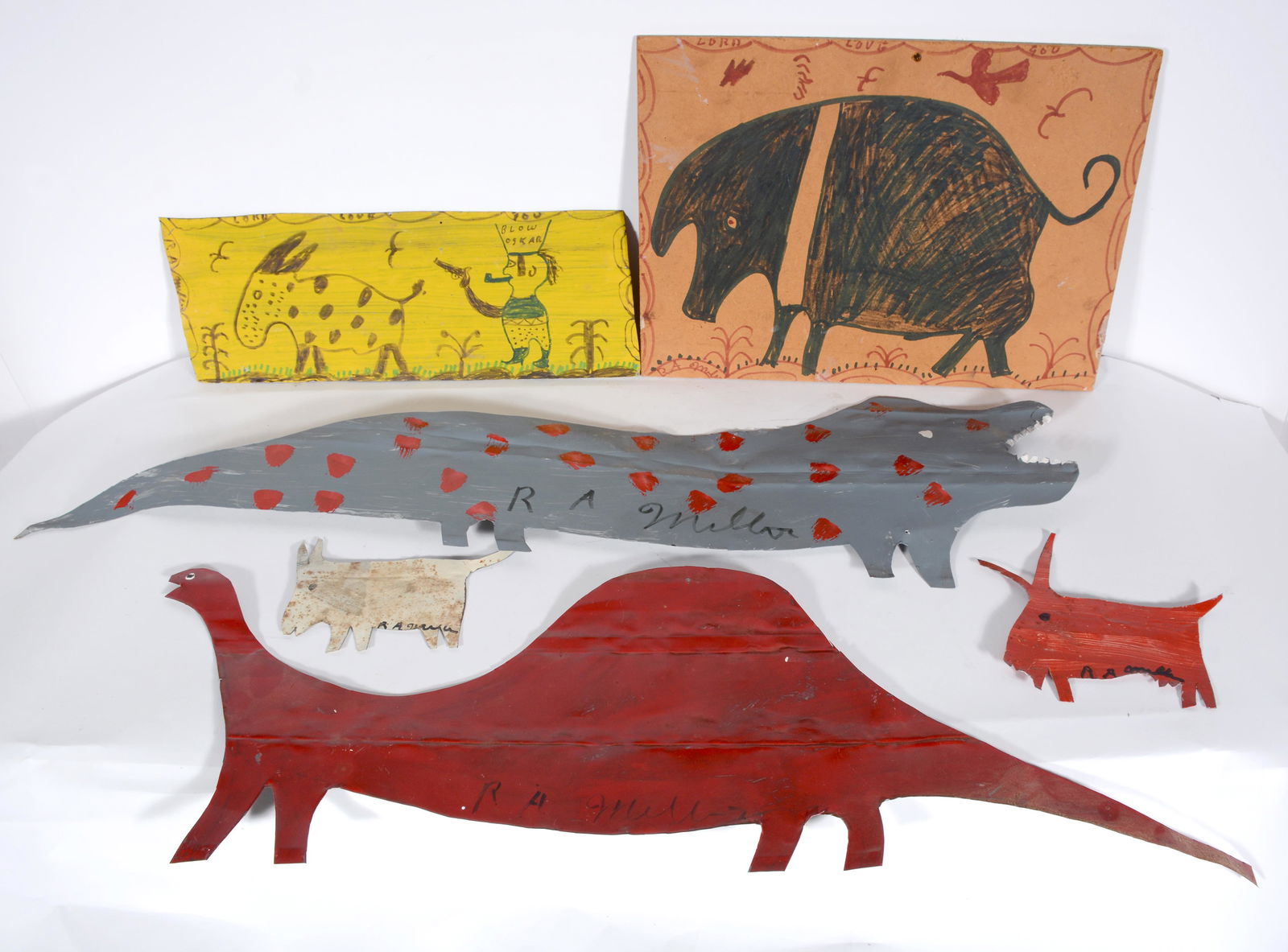 R.A. Miller. Six Animals. (1 of 1)