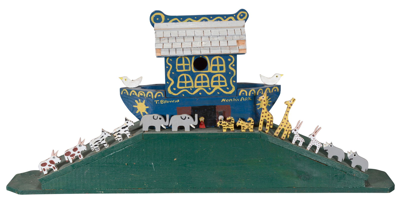 Tubby Brown. Noahs Ark Birdhouse. (1 of 5)