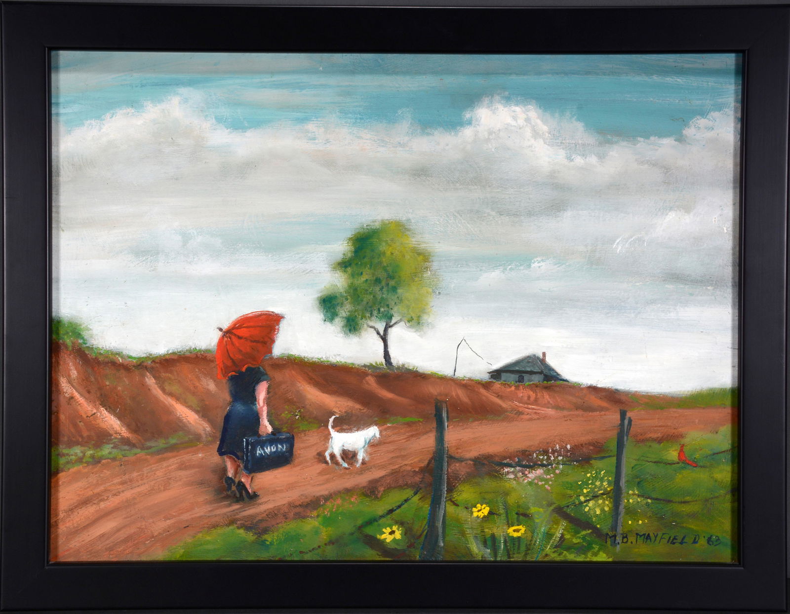 M.B. Mayfield. Avon Lady. (1 of 3)