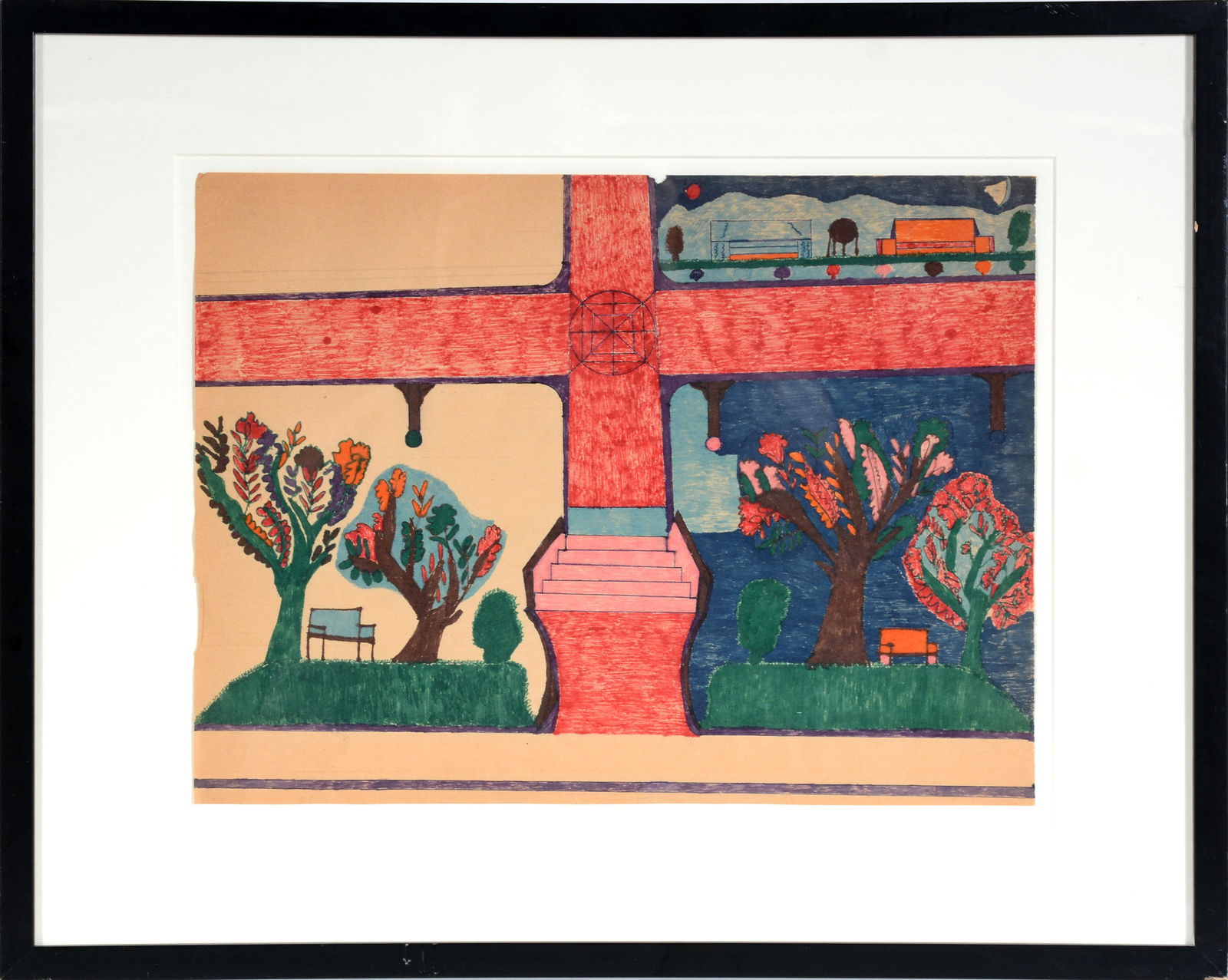 Robert Lindsey Walker. Cross Roads. (1 of 4)