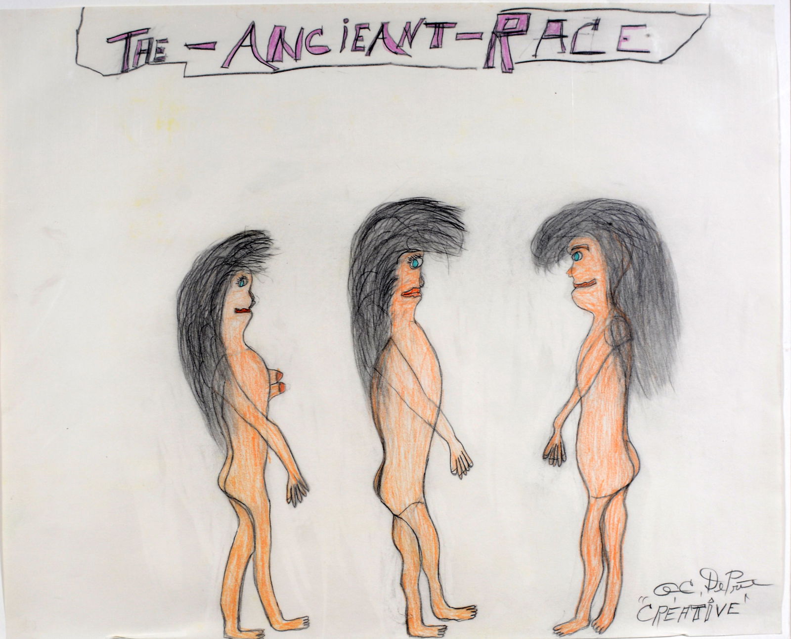 Creative G.C. DePrie. Ancient Race. (1 of 3)