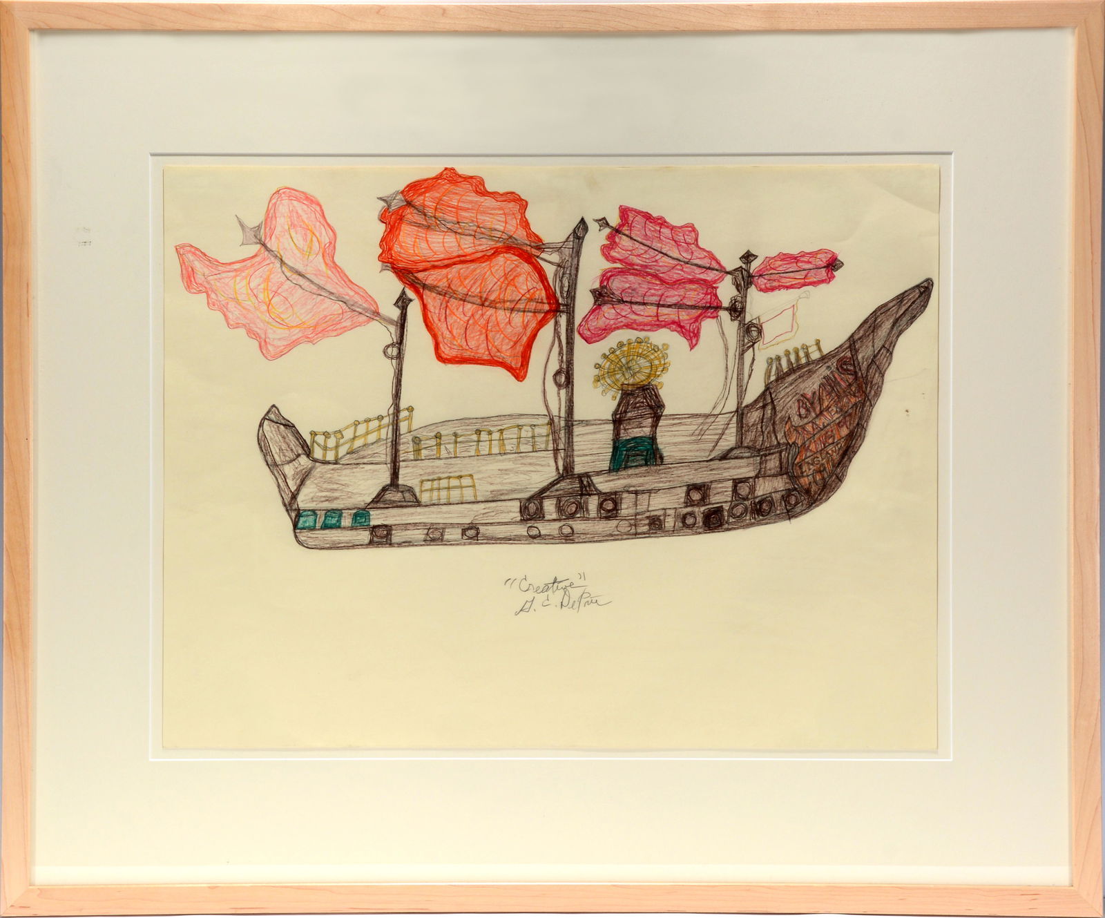 Creative G.C. DePrie. English Ship. (1 of 3)