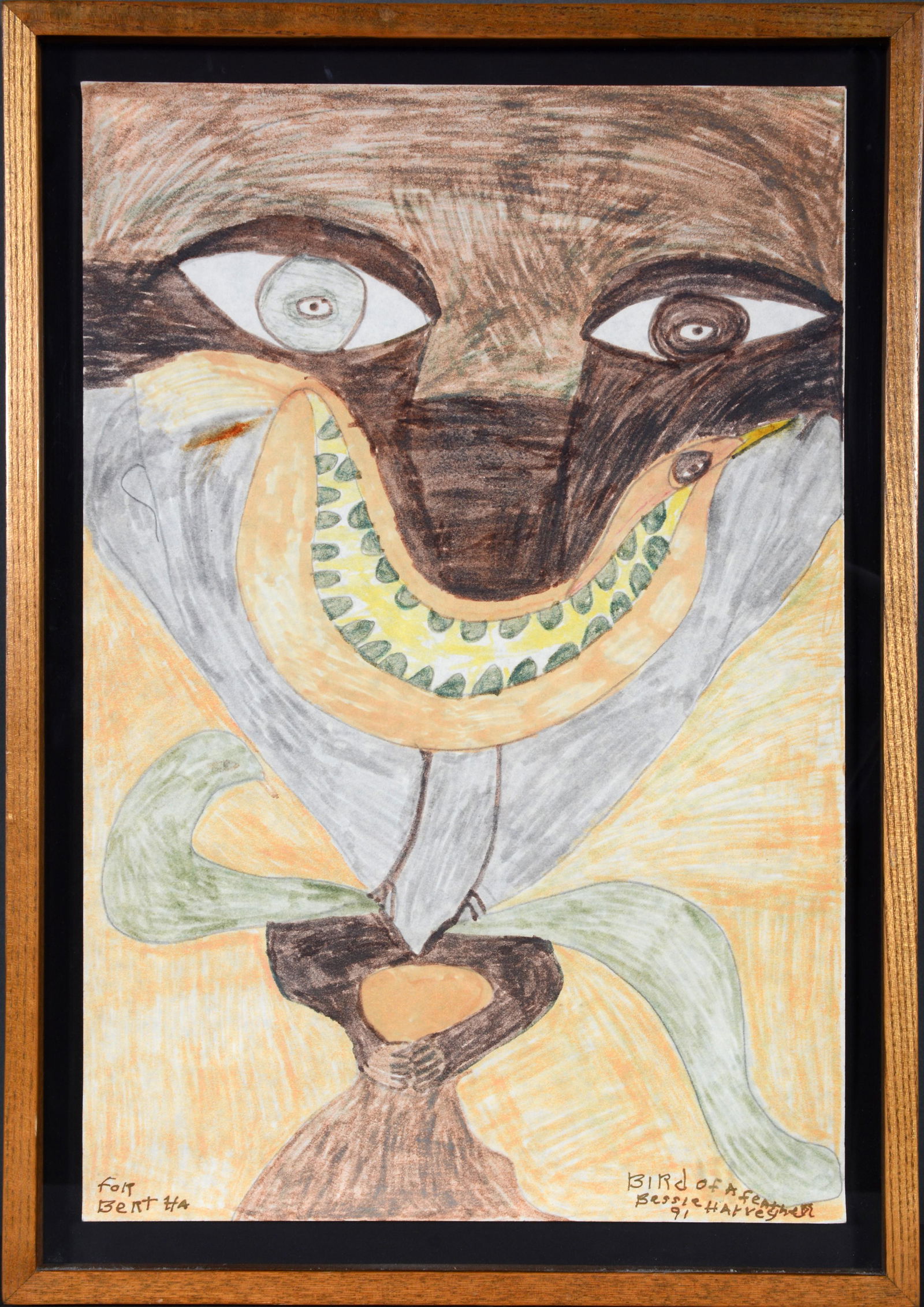 Bessie Harvey. Bird Of A Feather. (1 of 2)