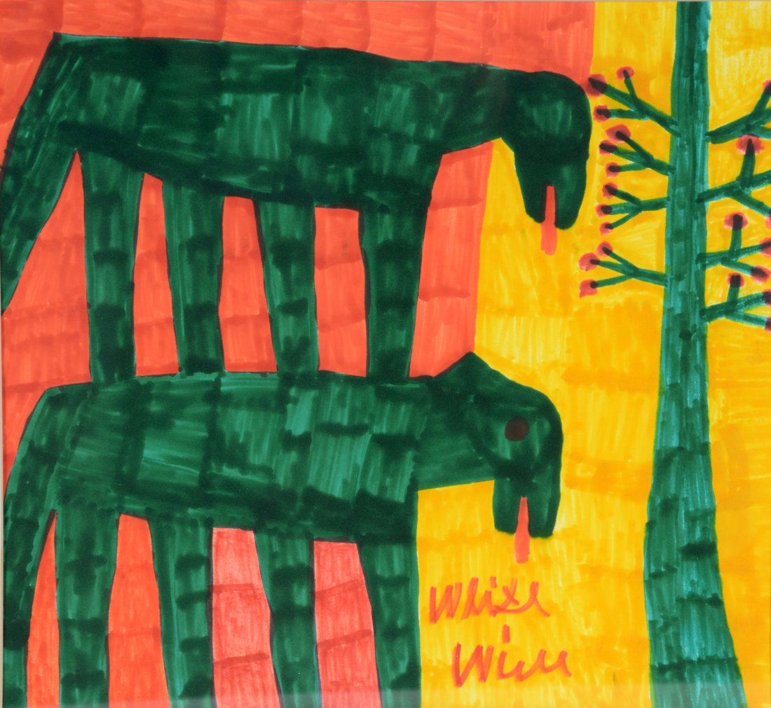 Willie White. Little Green Horses. (1 of 2)