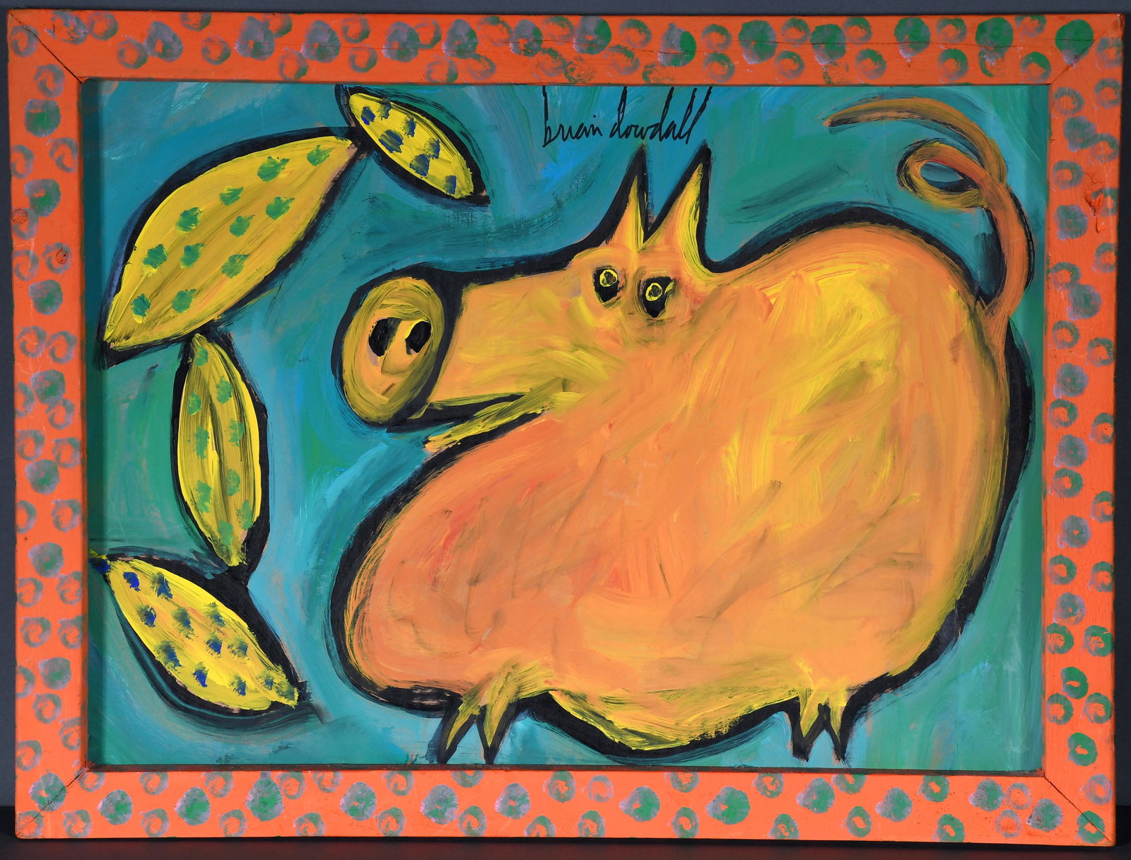 Brian Dowdall. Yellow Pig. (1 of 2)