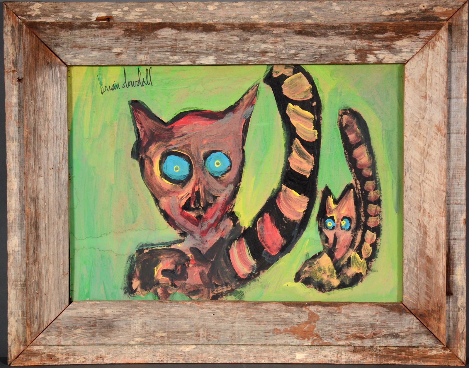 Brian Dowdall. Two Cats. (1 of 2)