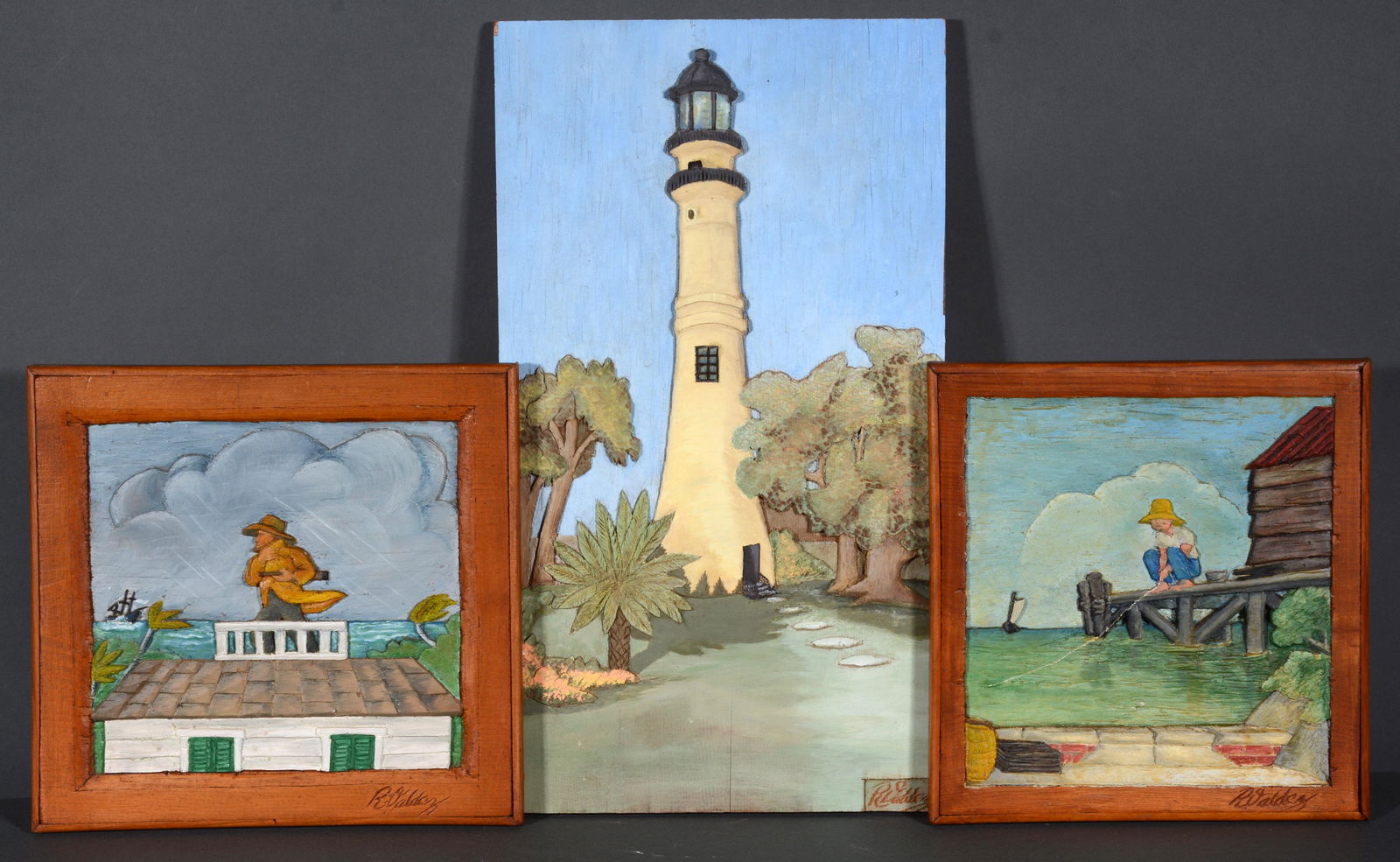 Robert Valdez. 3 Key West Scenes. (1 of 5)