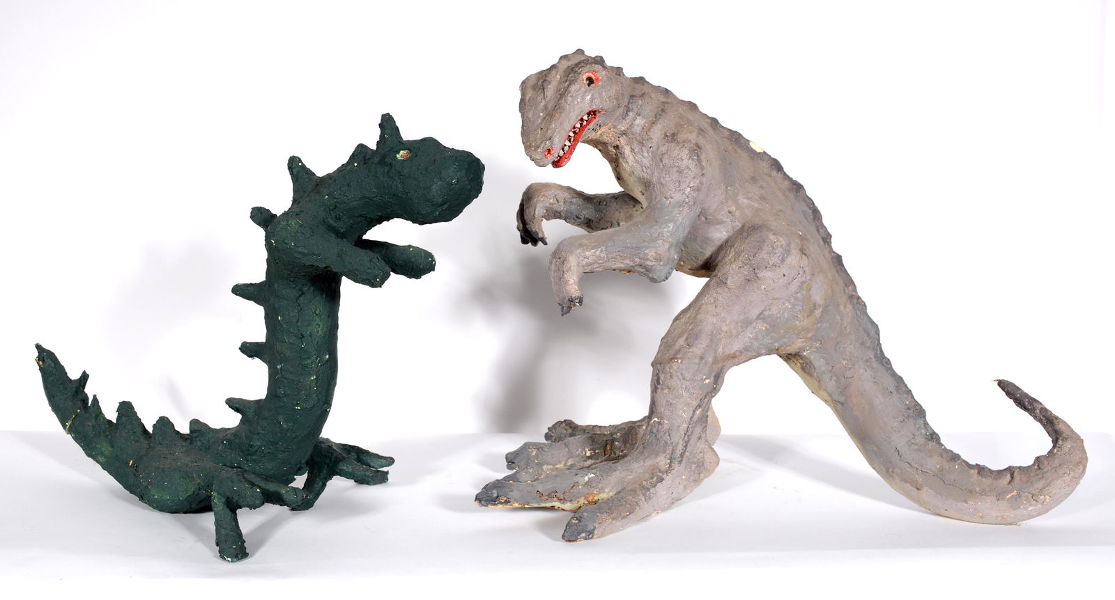 Minnie Black. Fighting Dinosaurs. (1 of 4)