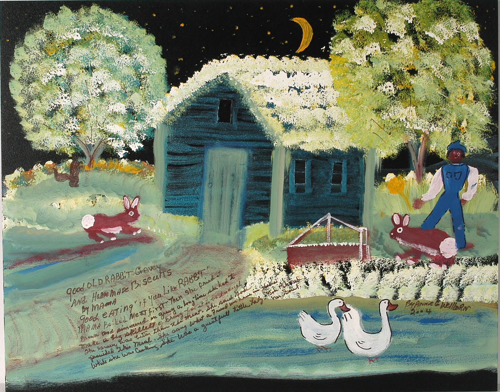 Annie Wellborn. Good Ole Rabbit Gravy. (1 of 1)