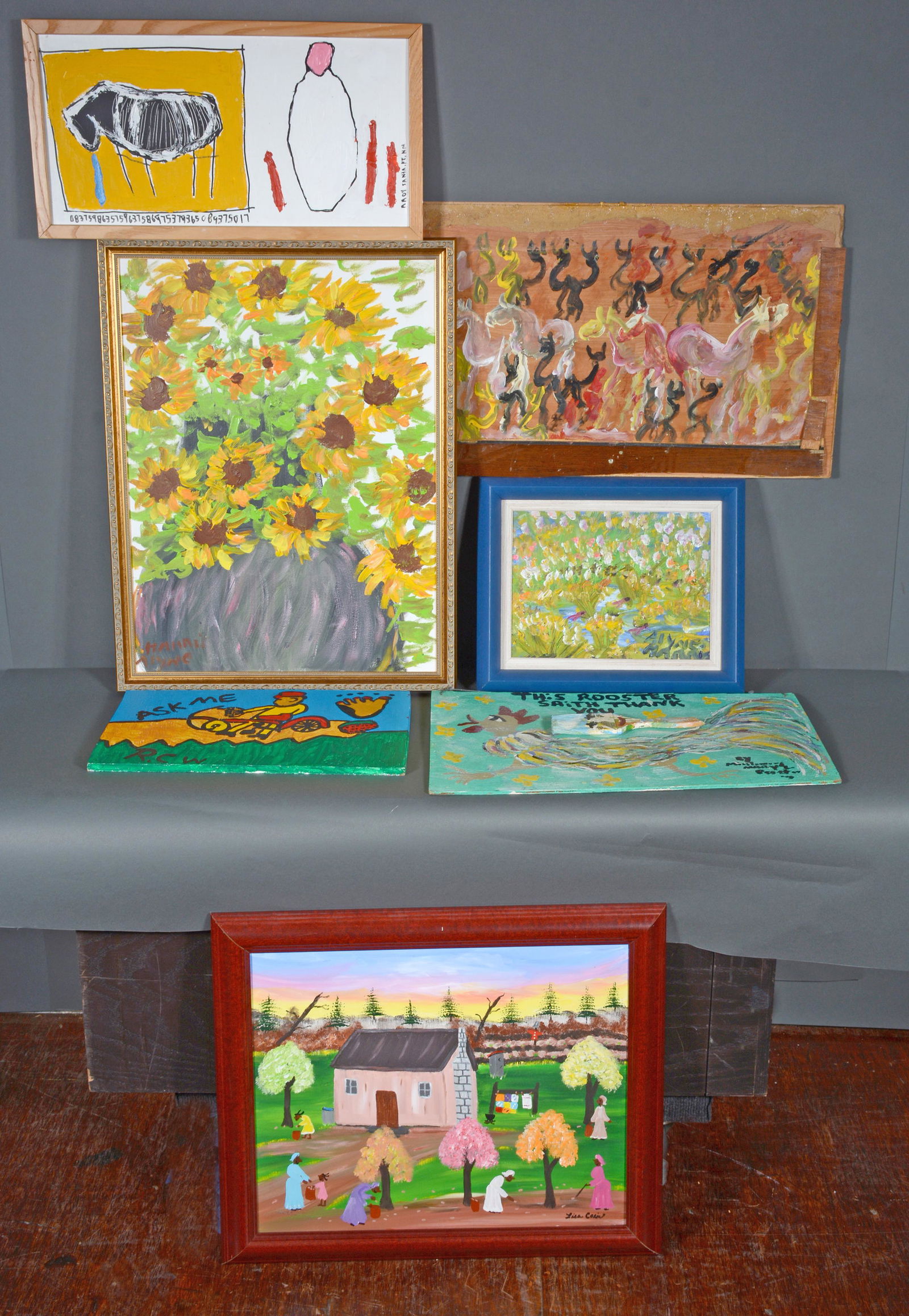 Box Lot of Works by Florida Artists. (1 of 4)