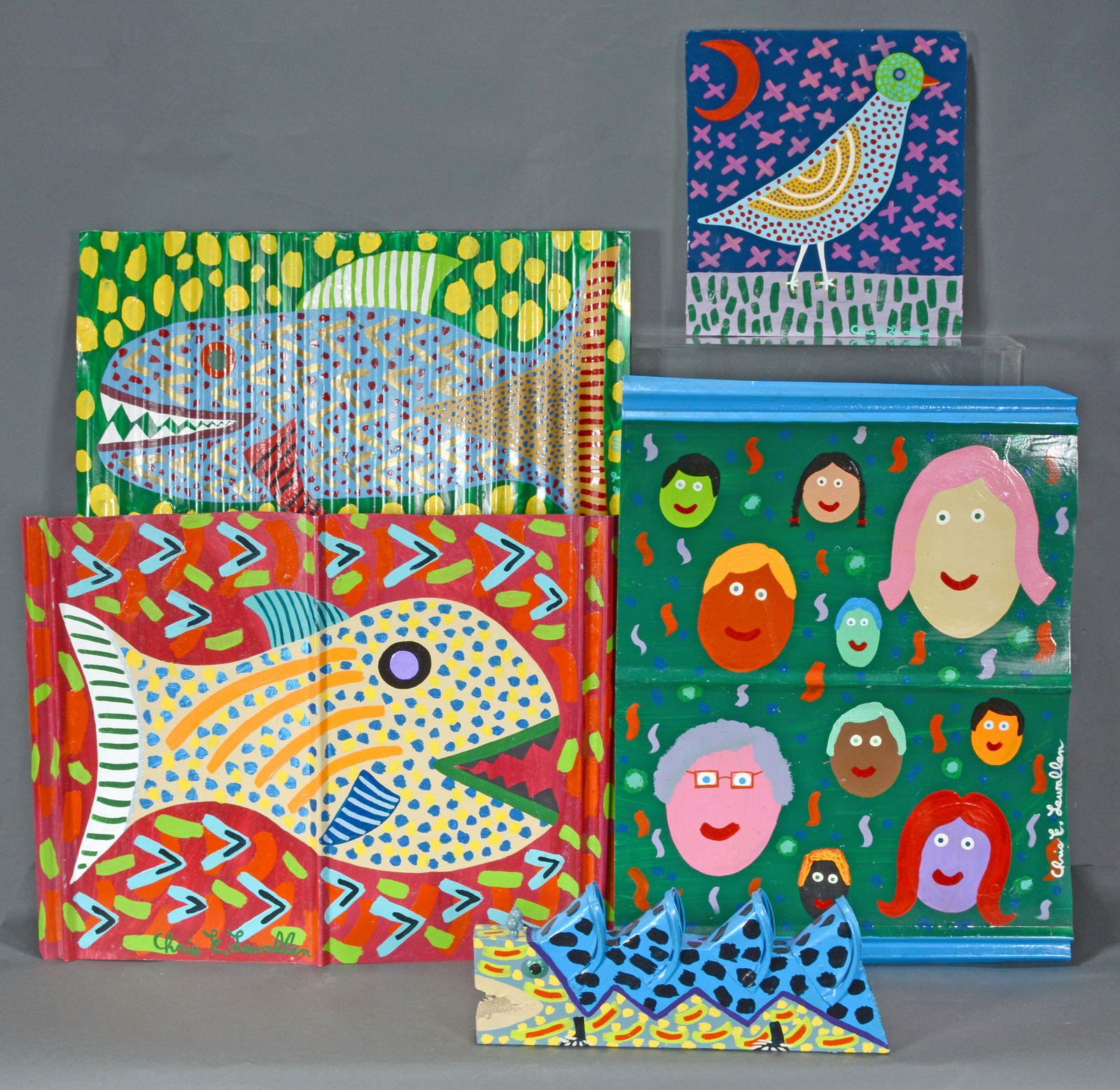 Chris Lewallen. Five Adorable Works. (1 of 4)