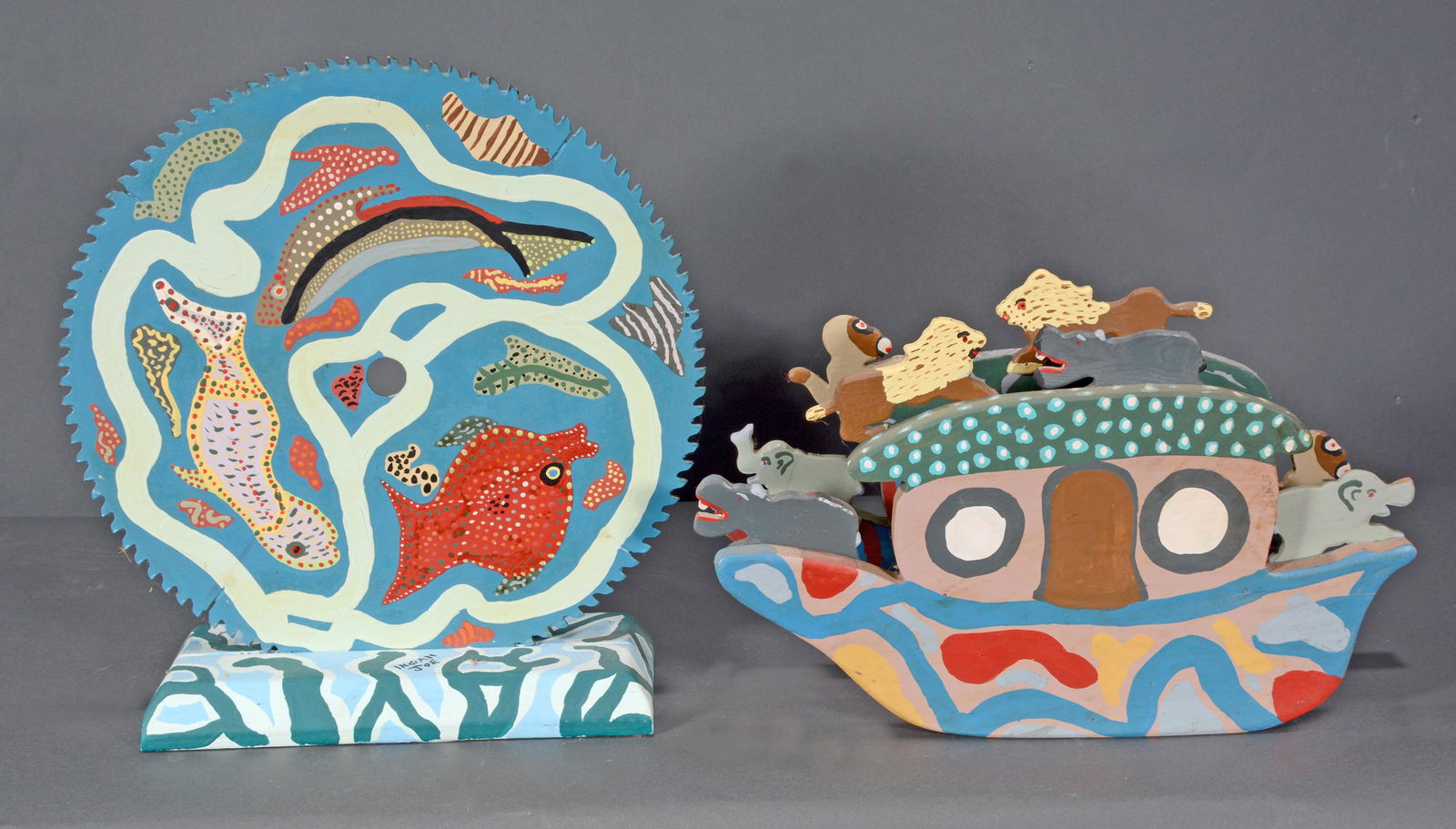 Indian Joe. Aquarium and Noah's Ark. (1 of 2)