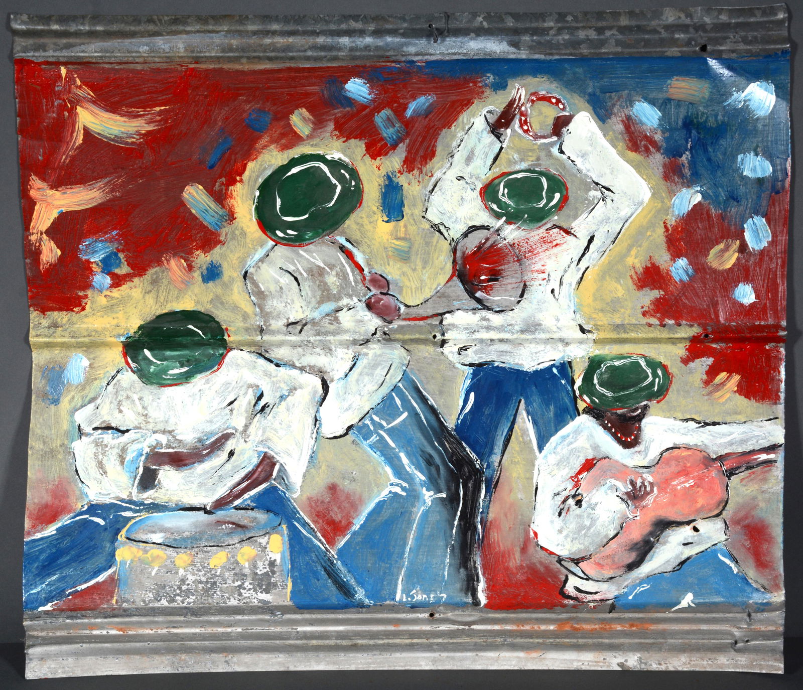 Leonard Jones. Band. (1 of 1)