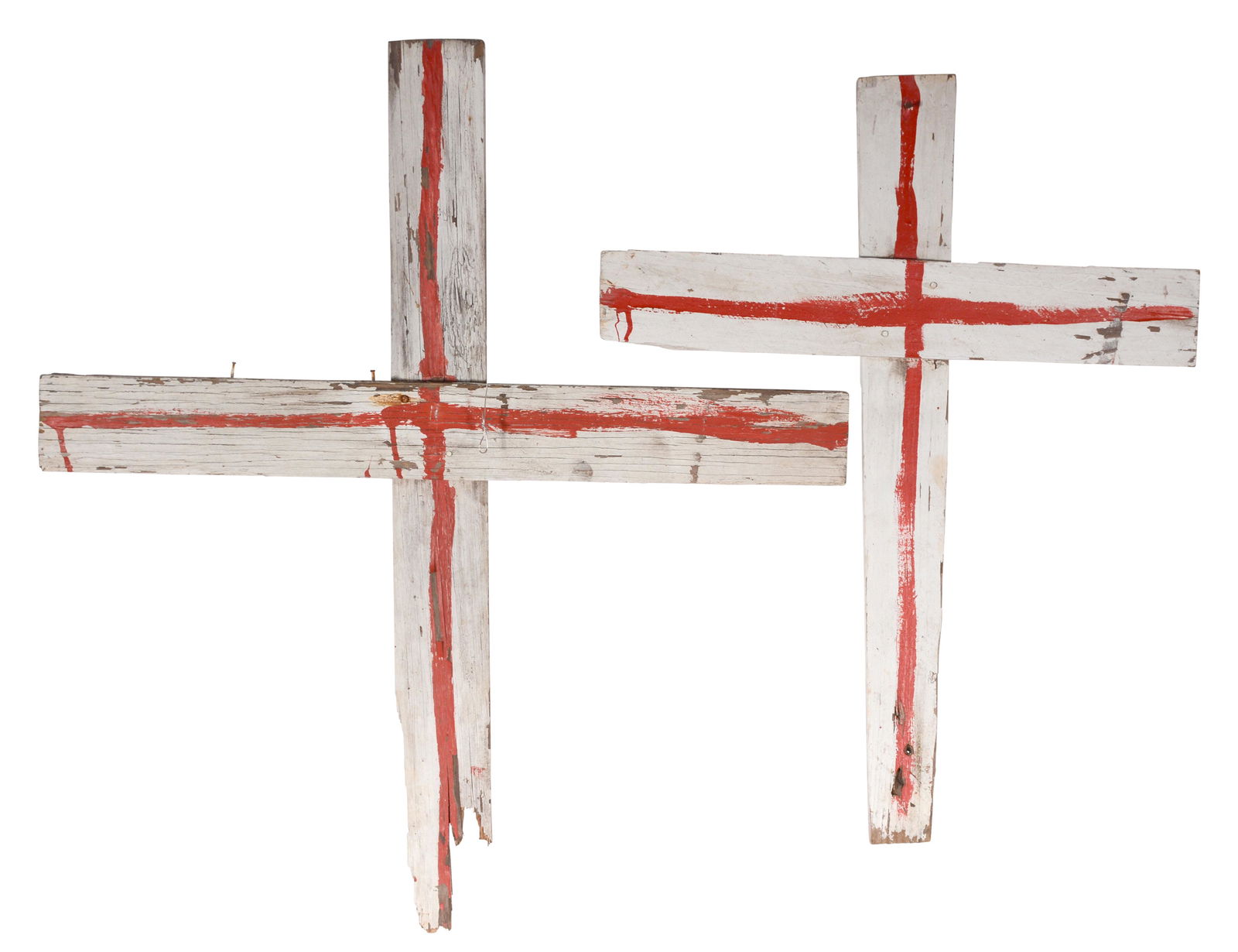 Rev. W.C. Rice. Pair Of Crosses. (1 of 3)