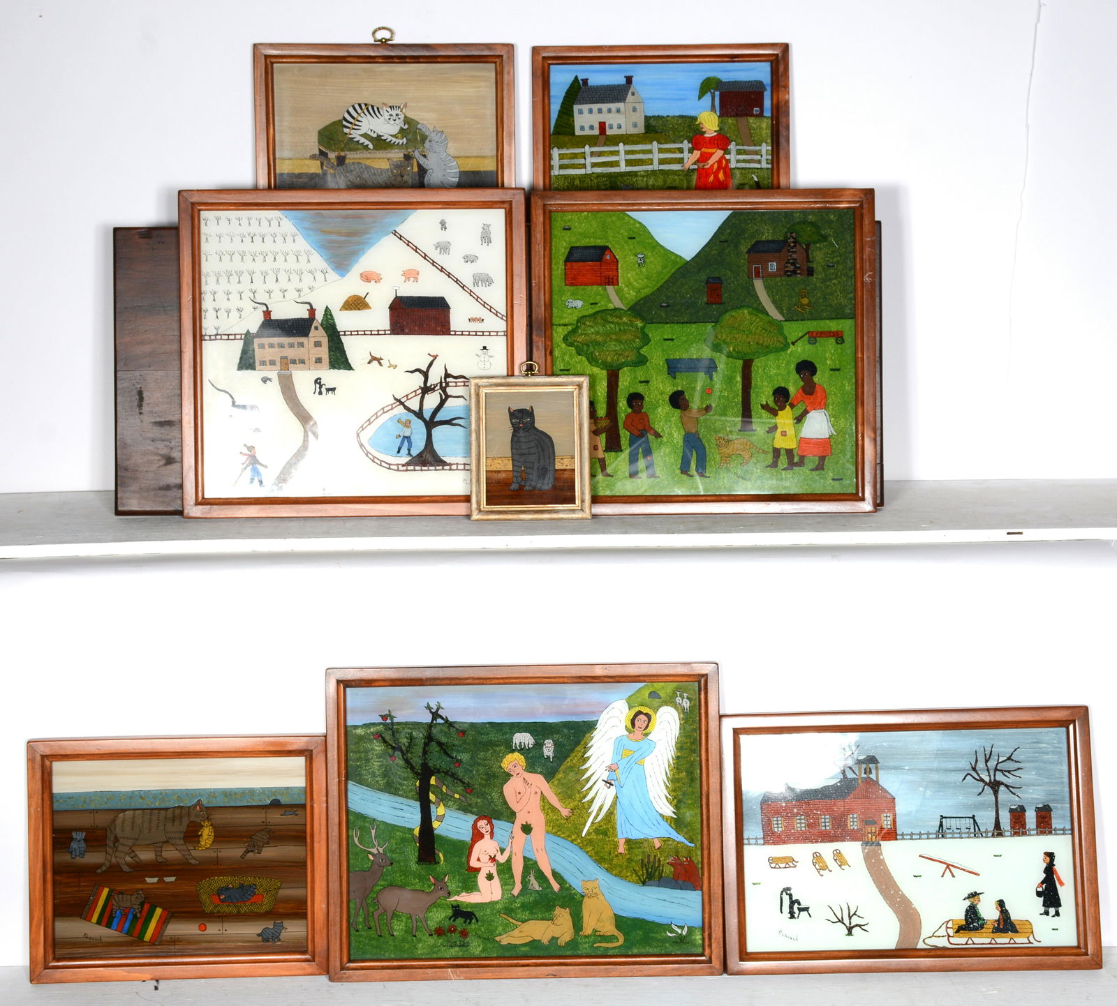 Pat Lausch. Eight Works. (1 of 2)