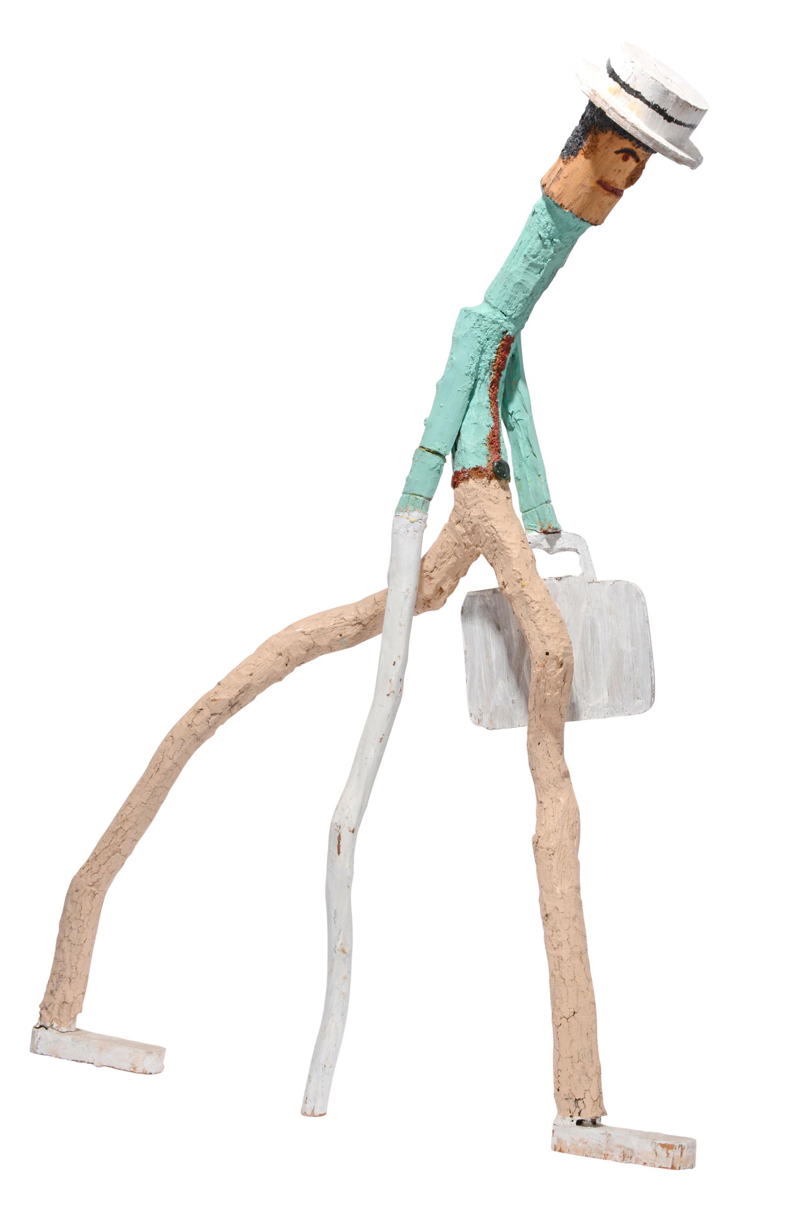 Rev. J.L. Hunter. Walking Man With Briefcase. (1 of 2)