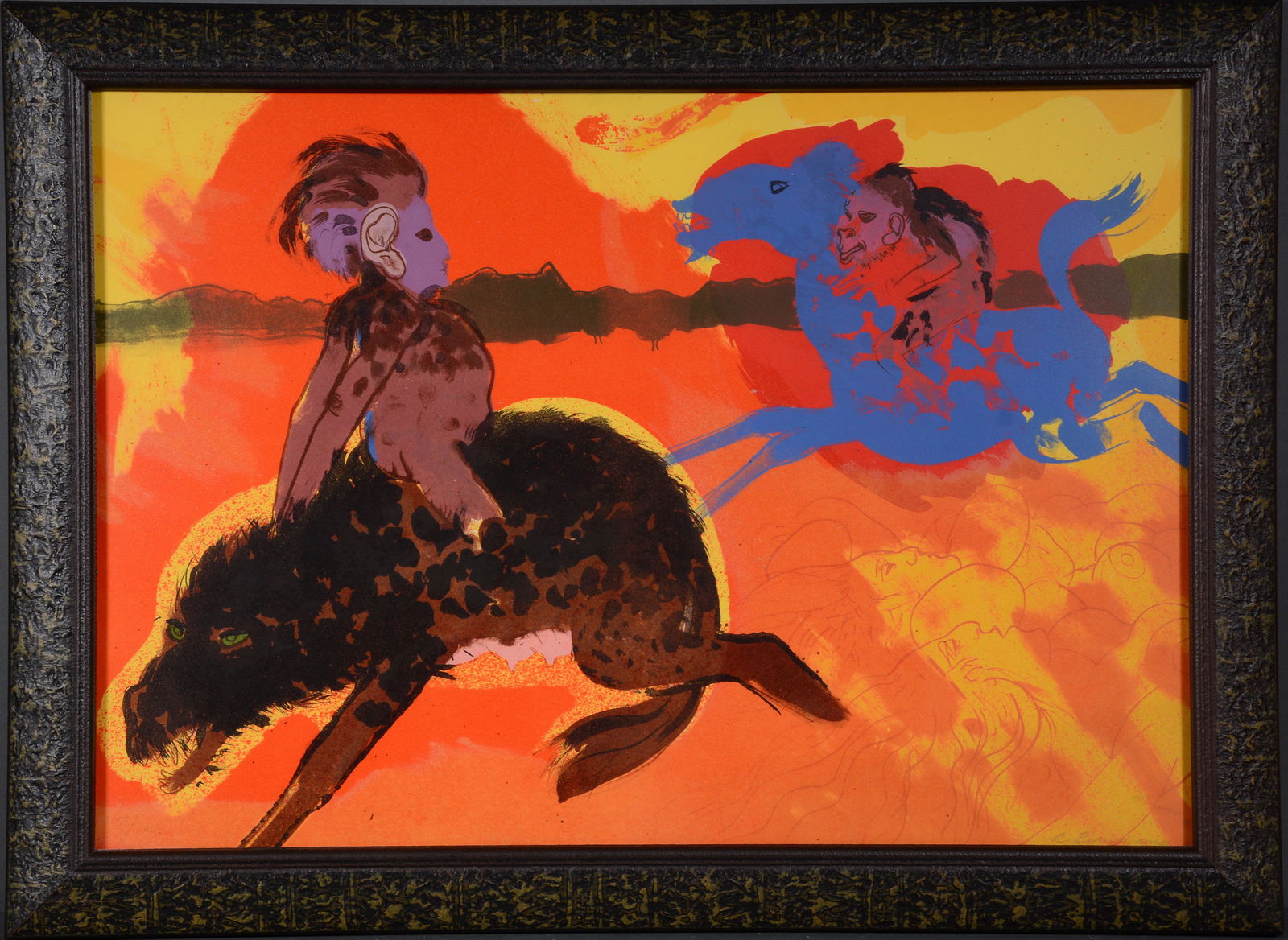 Robert Beauchamp. Lithograph Untitled 05 (1 of 3)