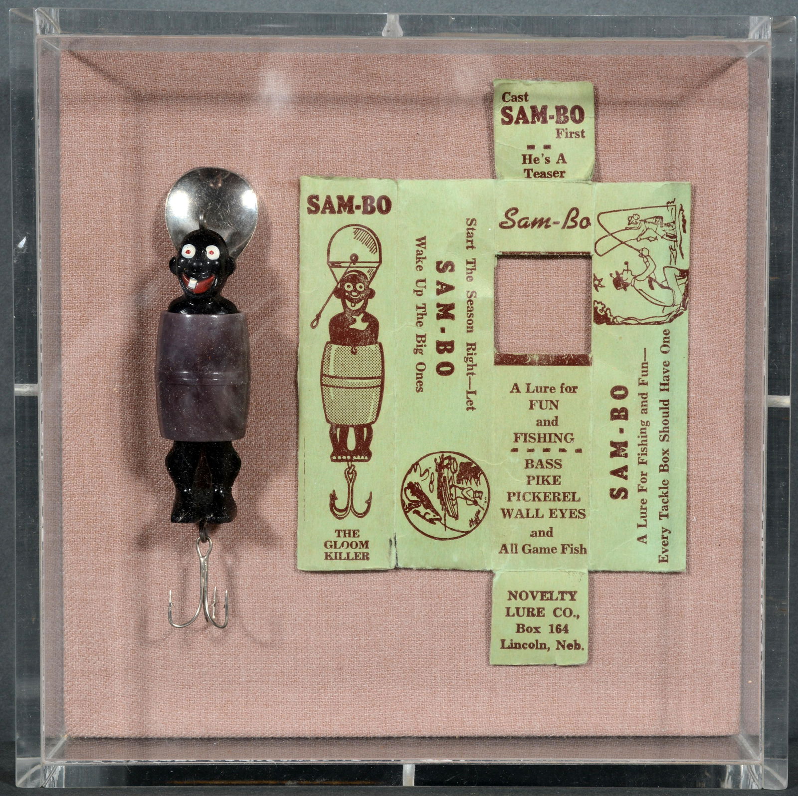 Novelty Lure Co. Stereotypical Sam-Bo Lure. (1 of 4)