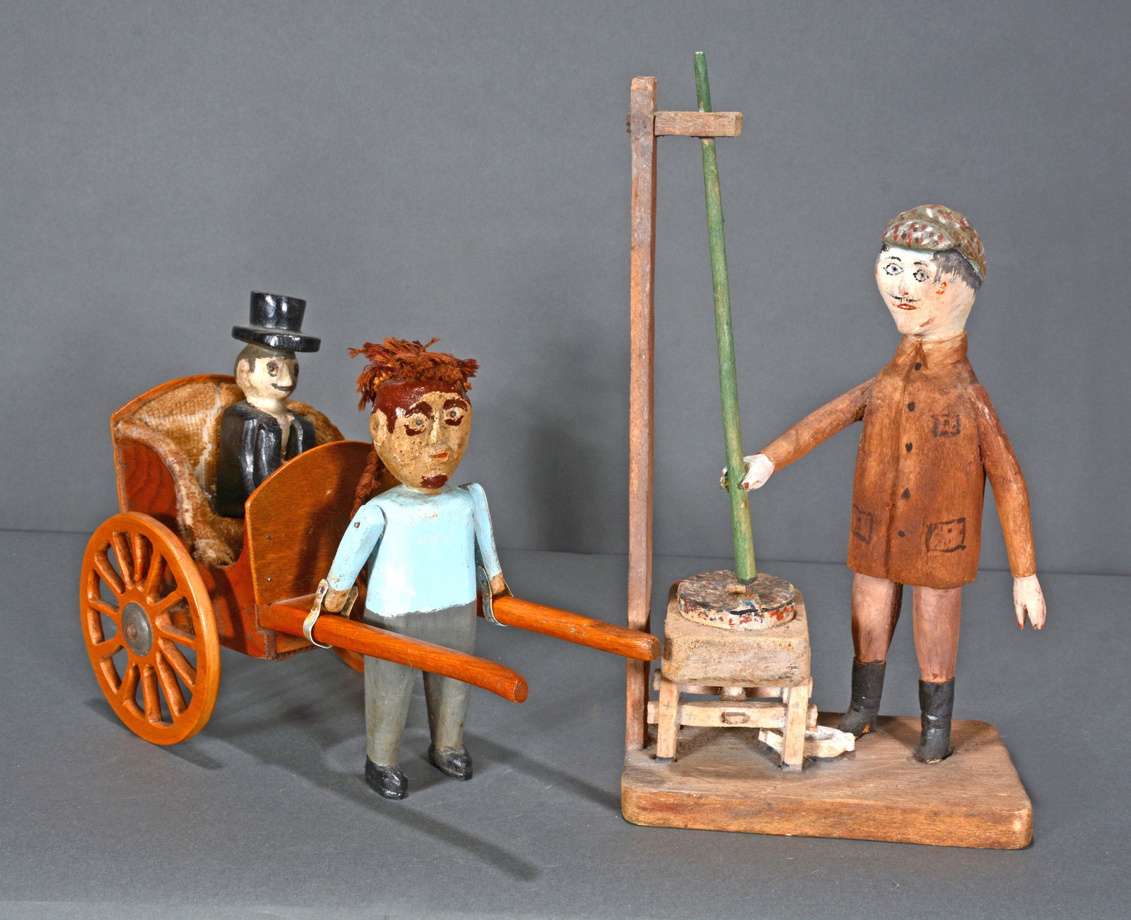 Mill Grinder and Rickshaw. (1 of 3)