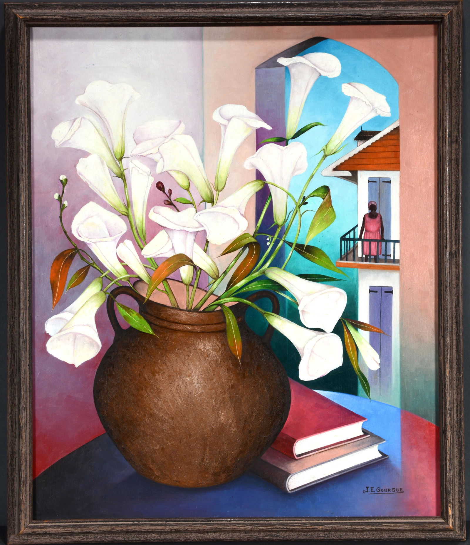 J.E. Georgue. Lilies. (1 of 4)