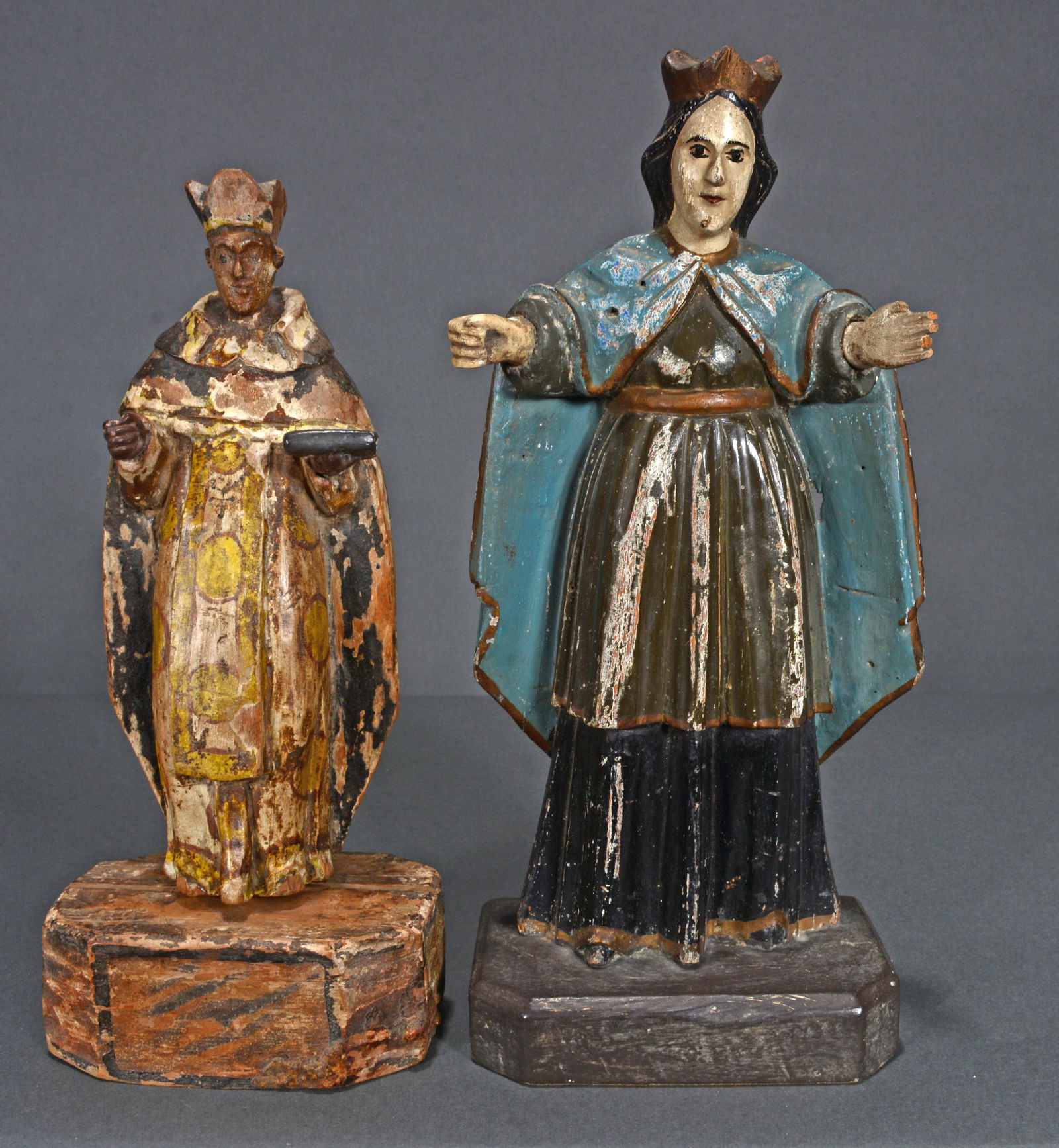 St. Augustine and Madonna. (1 of 4)