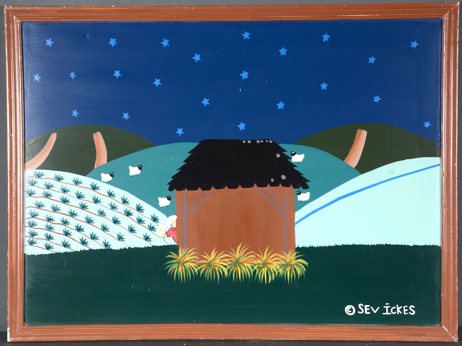 Sev Ickes. Fields At Night. (1 of 2)