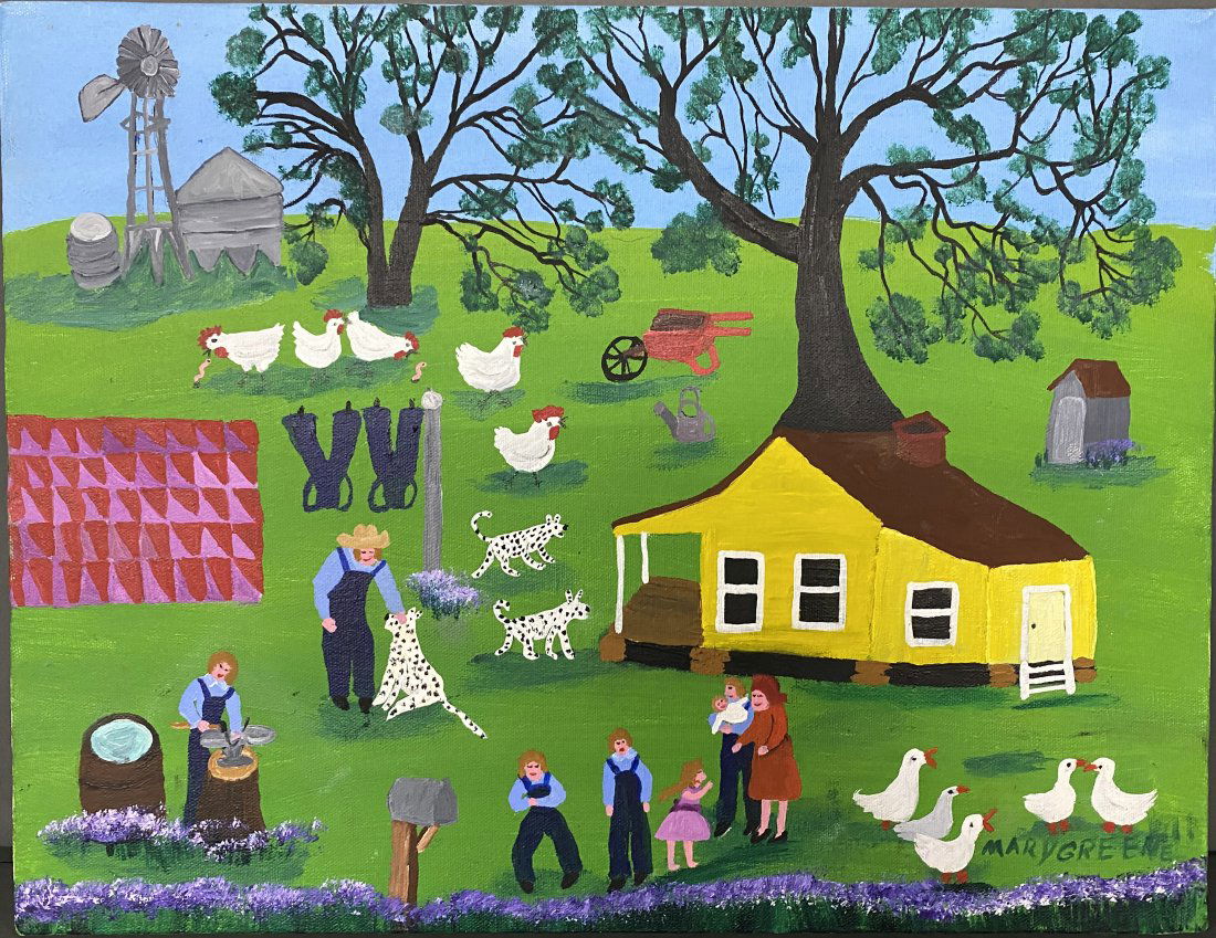 Mary Greene. Farmyard. (1 of 3)