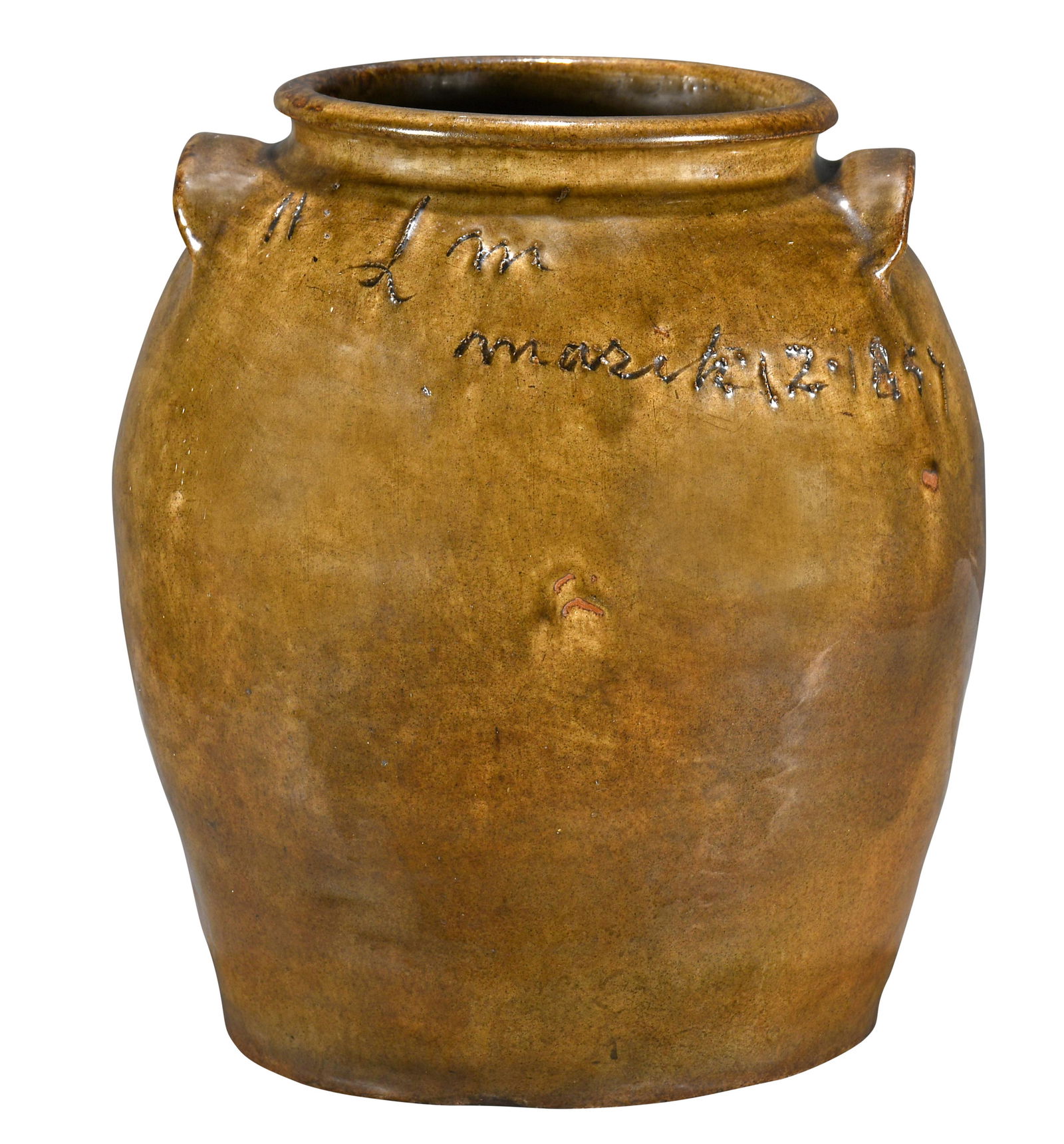 David 'Dave the Slave' Drake. High Gloss Alkaline Glaze 4 Gallon Storage Jar. (1 of 15)