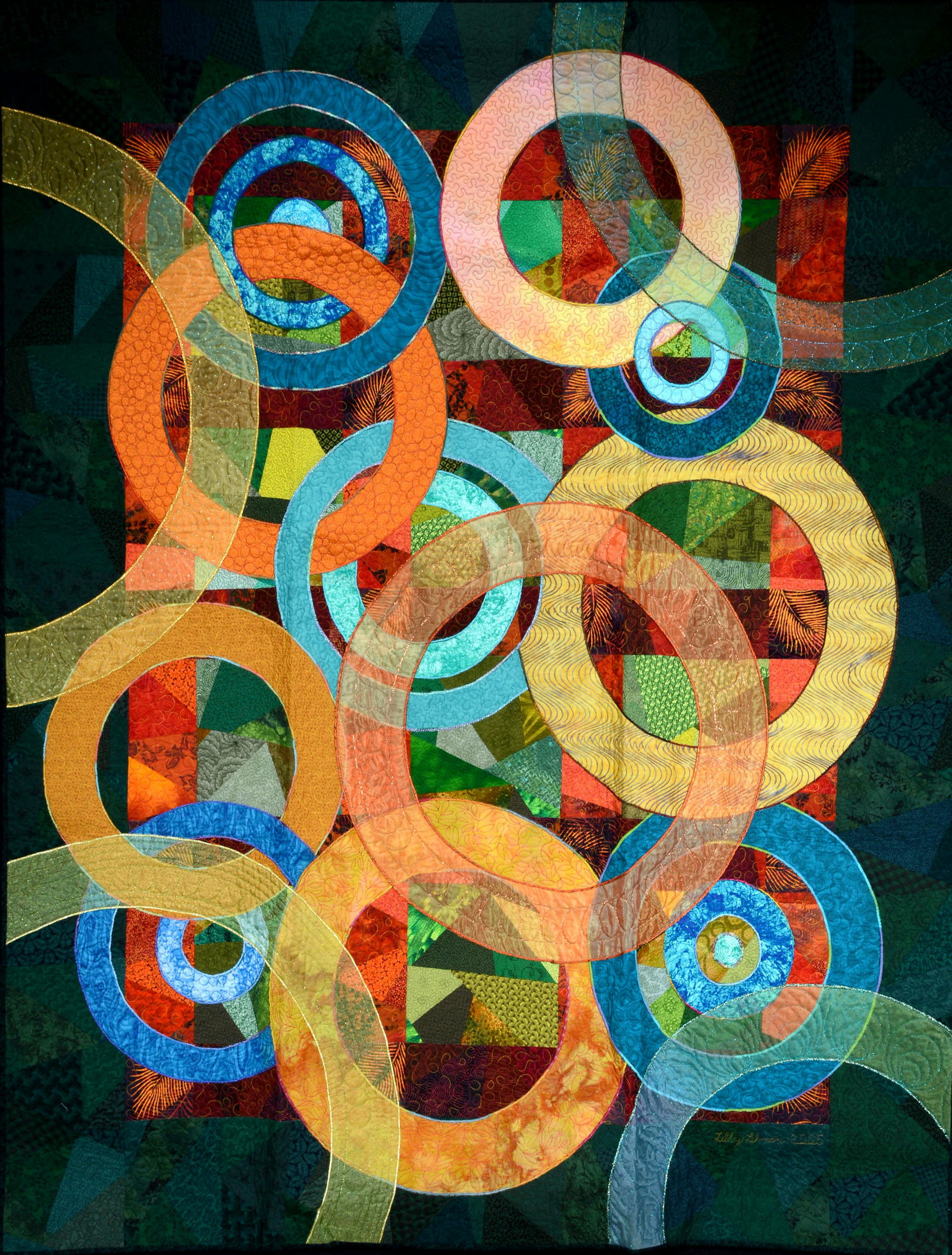 Libby Lehman. Skyview II Crop Circles. (1 of 8)