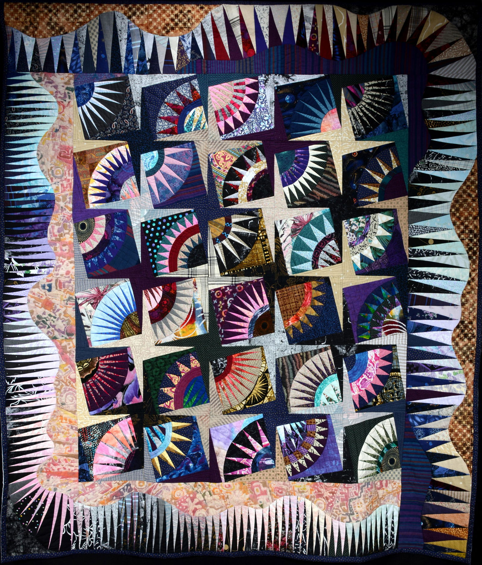 Karen Stone, Charlene Hughes. The Day That Maui Caught The Sun Quilt. (1 of 5)