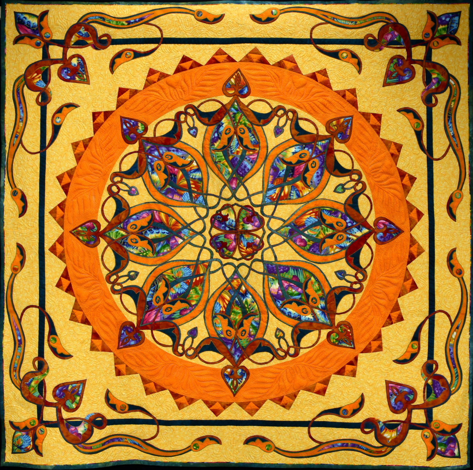 Elsie Vredenburn. Yellow Quilt. (1 of 5)