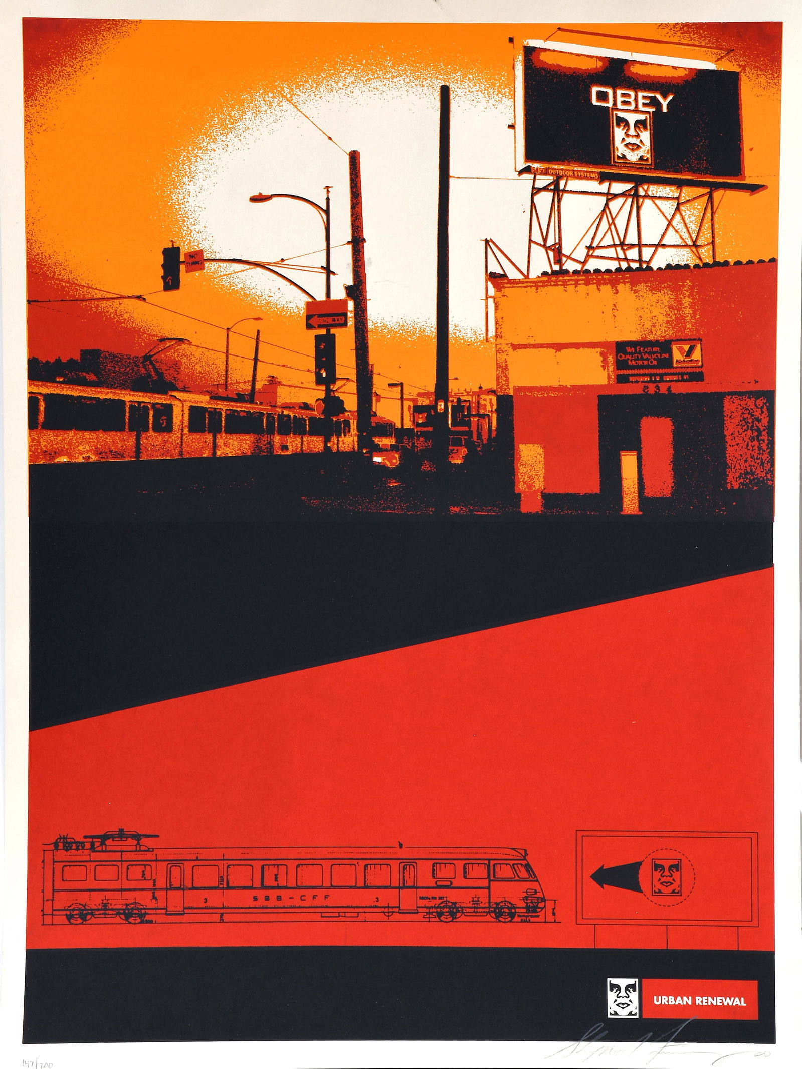 Shepard Fairey. Obey/ Urban Renewal. (1 of 4)