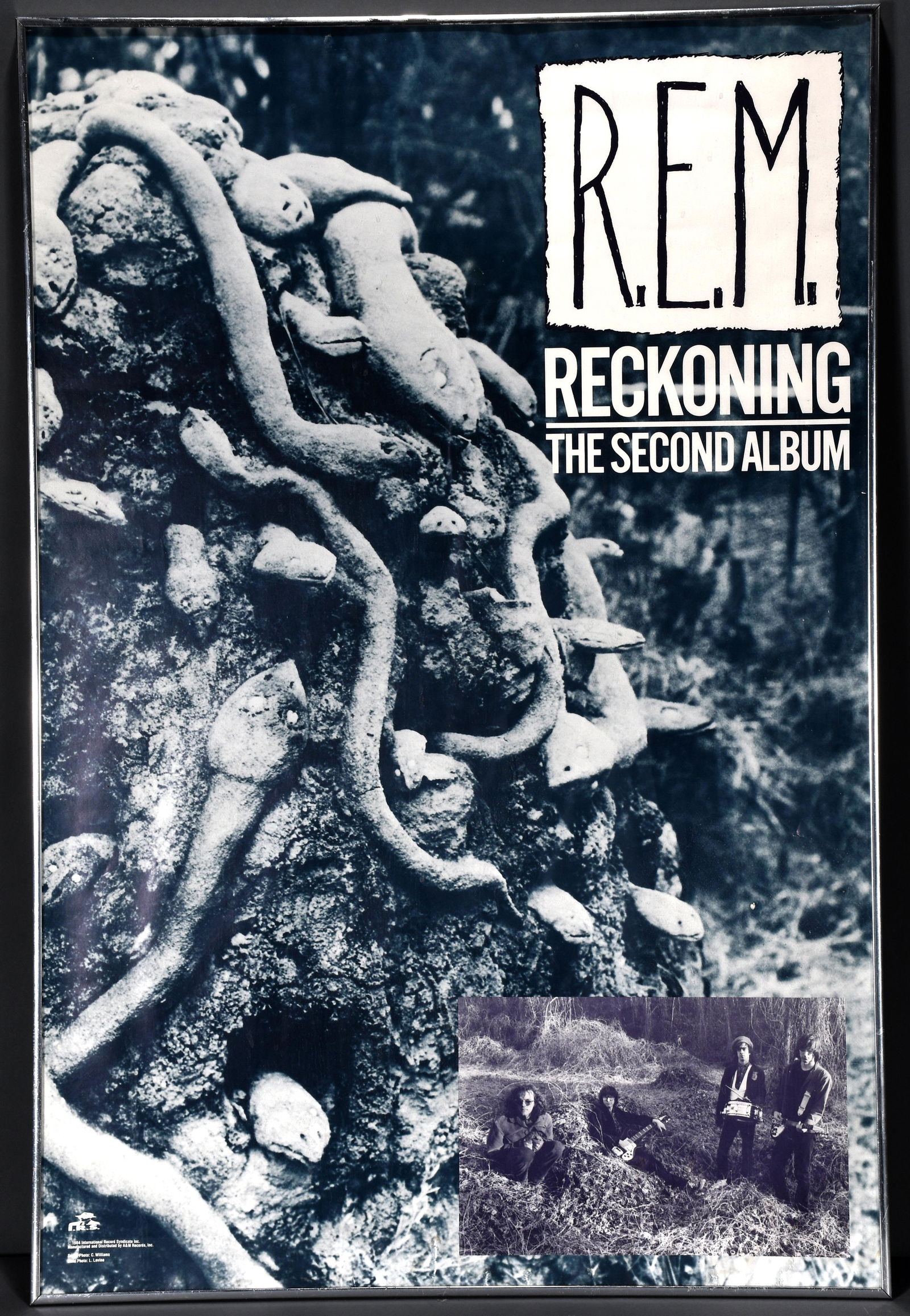 Cynthia Williams & L. Levine. R.E.M. Reckoning Poster. (1 of 2)