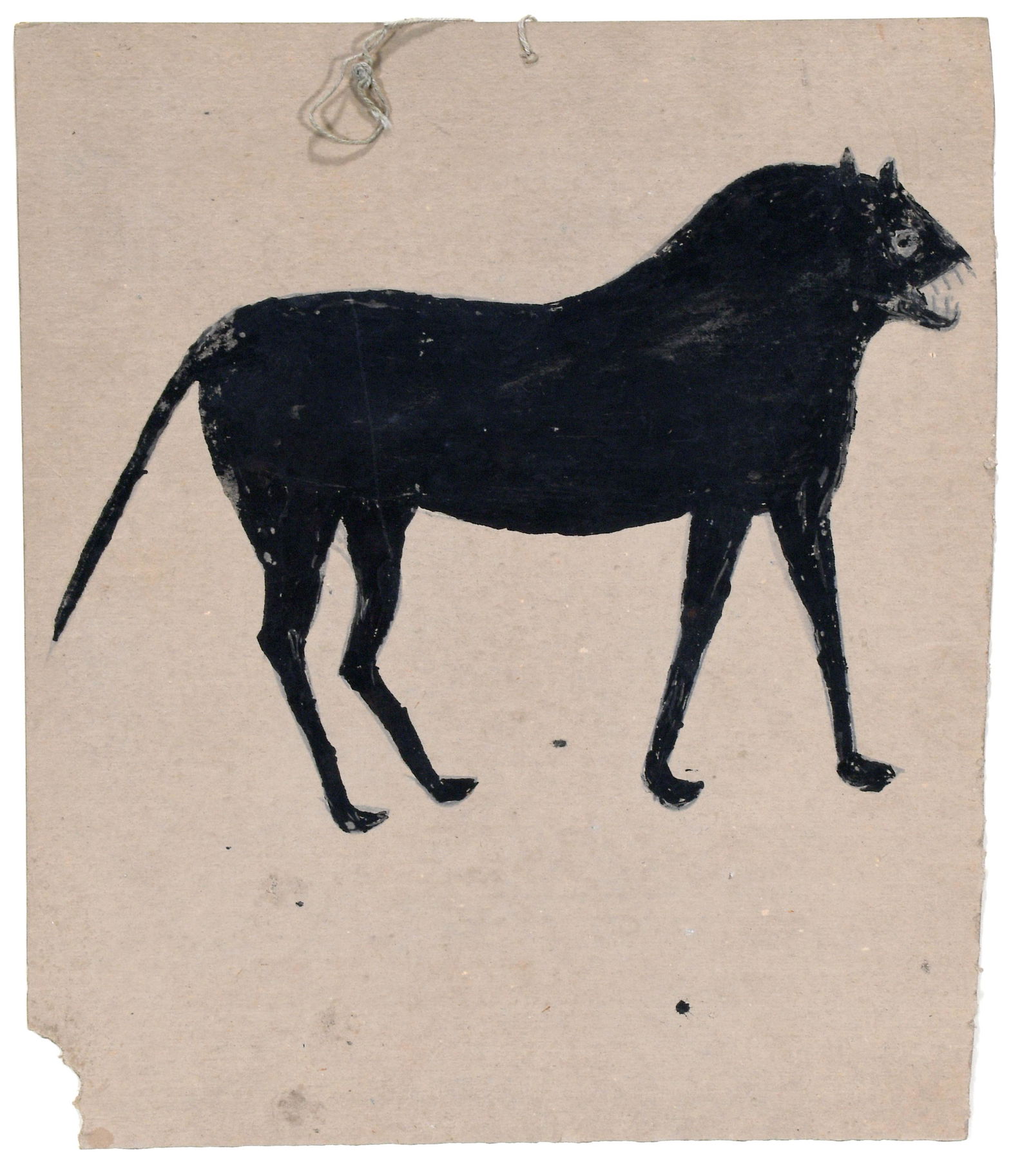 Bill Traylor. Black Dog. (1 of 8)