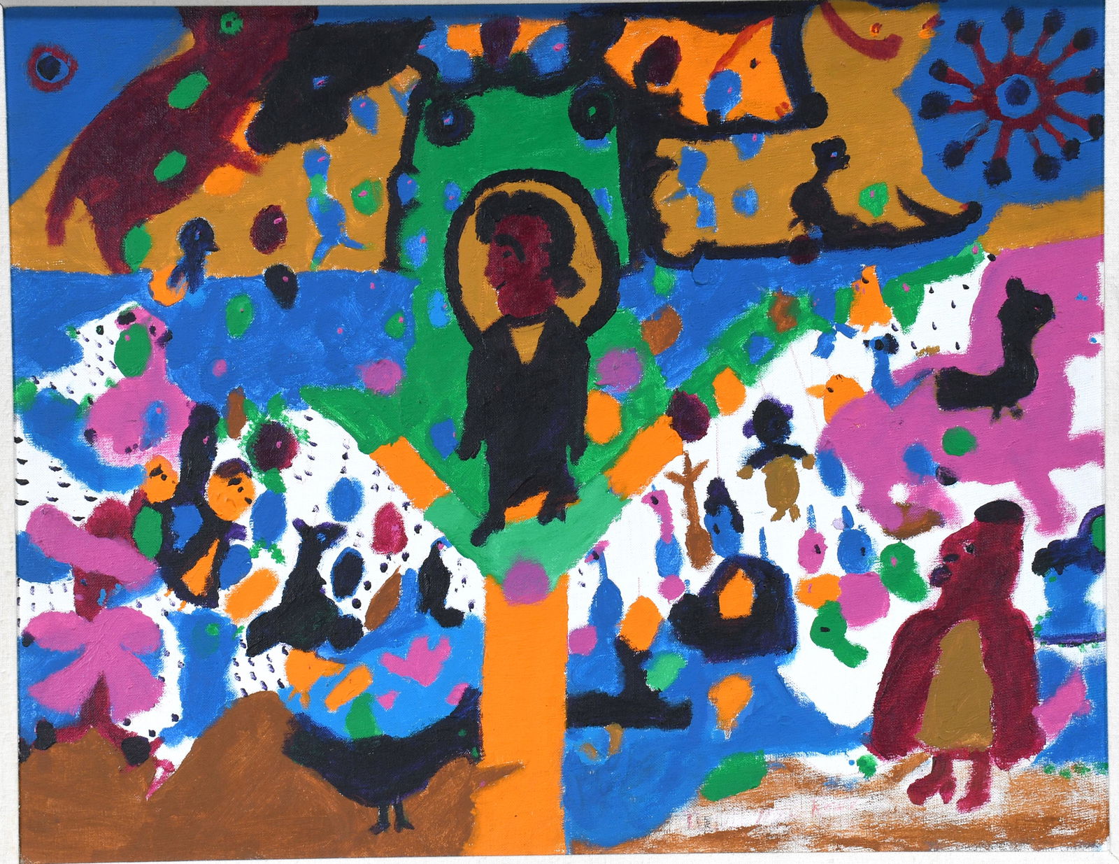 Nellie Mae Rowe. Abe Lincoln. (1 of 8)