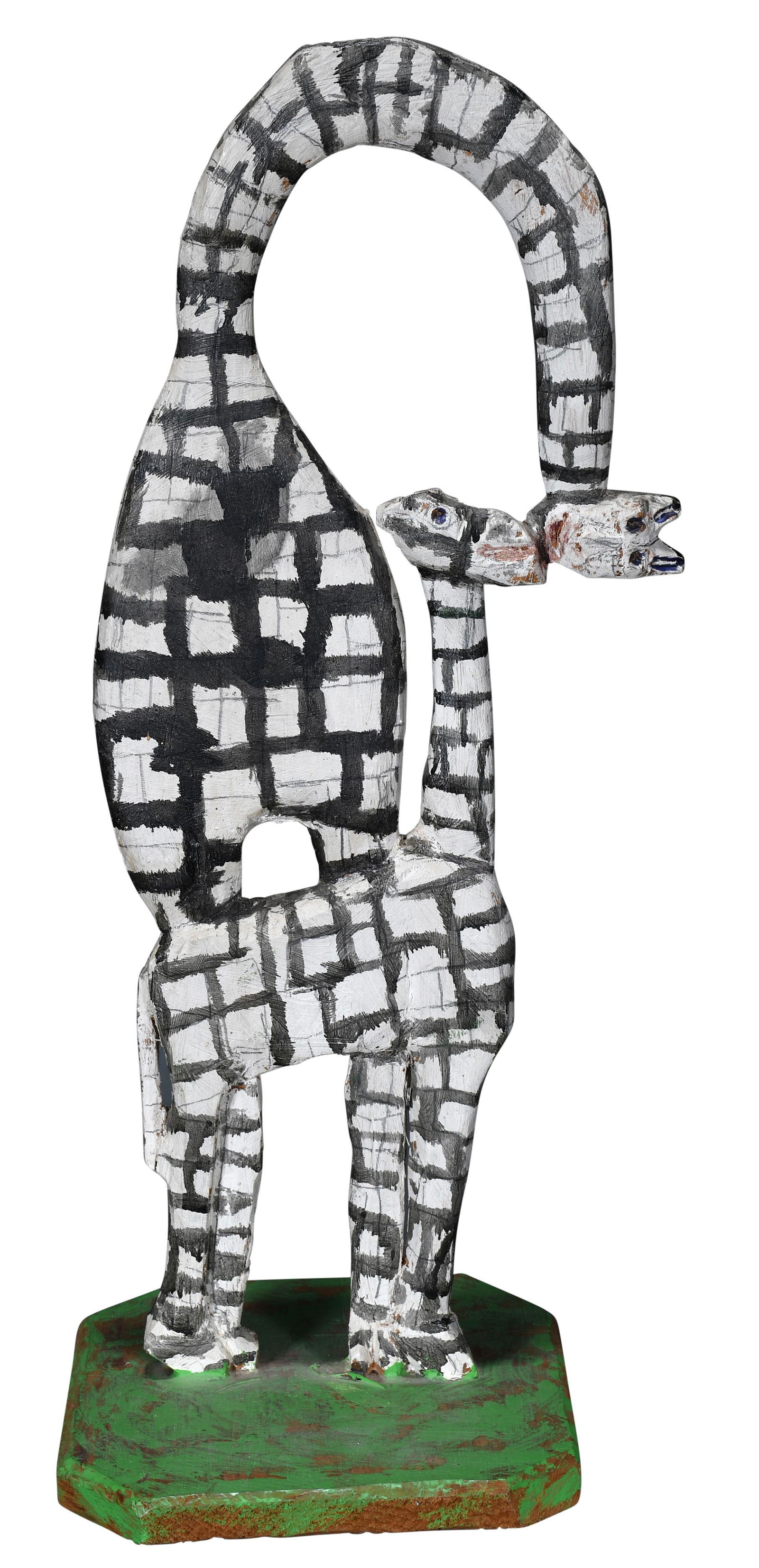 Elijah Pierce. The Giraffe Kiss. (1 of 8)