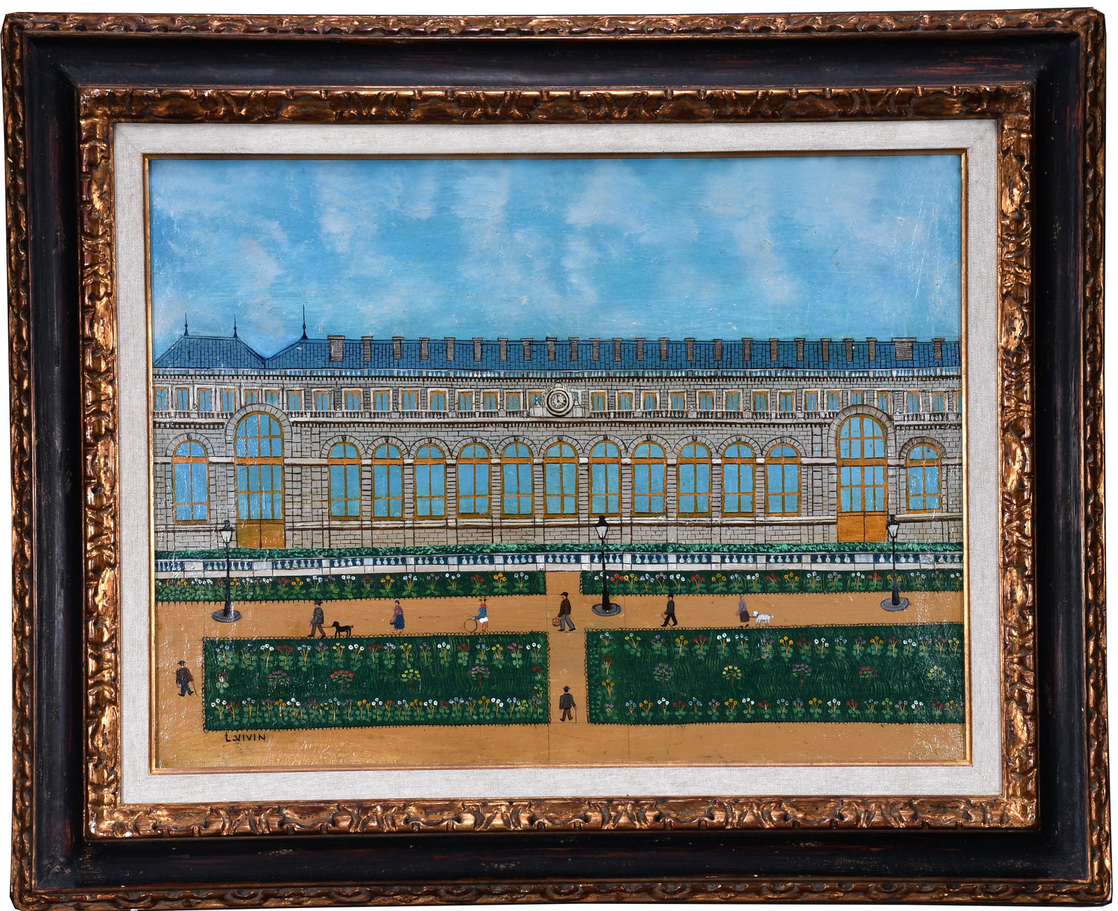 Louis Vivin.Chemins de fer d'Etat, Paris â€“ Gare des Invalides (1 of 12)