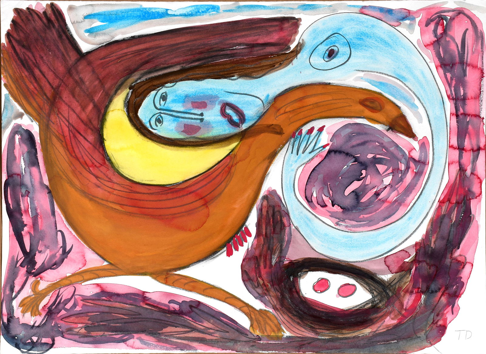 Thornton Dial. Life Goe On (sic.) (1 of 5)