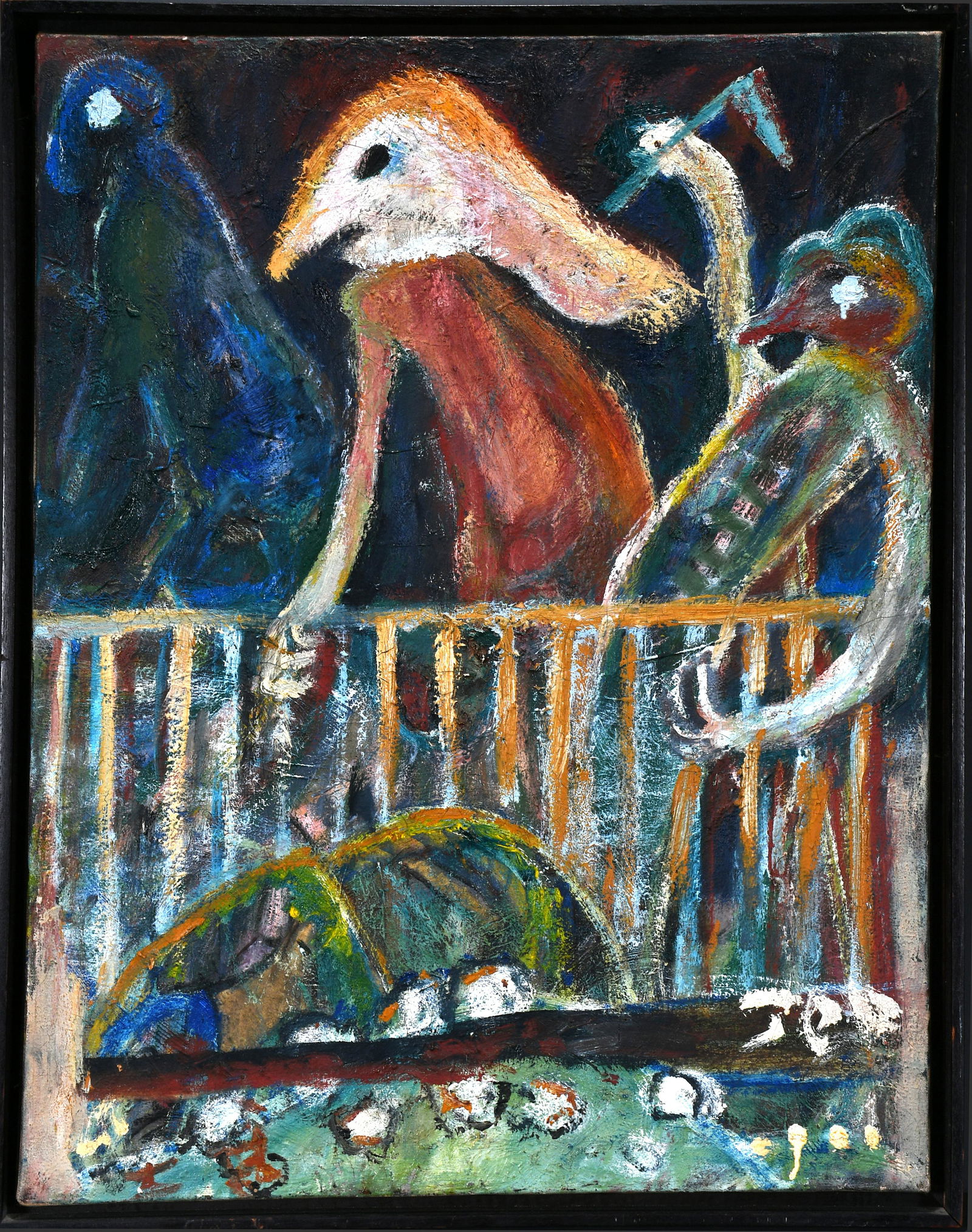 Jon Serl. Bicycle Winner.: Jon Serl. (1894-1993, NY to CA) Bicycle Winner. Signed and titled. Oil on canvas. Excellent condition. 23.5"w x 29.5"h. Provenance: Cavin-Morris Gallery. Est. $3,000-$5,000. Ship: $65