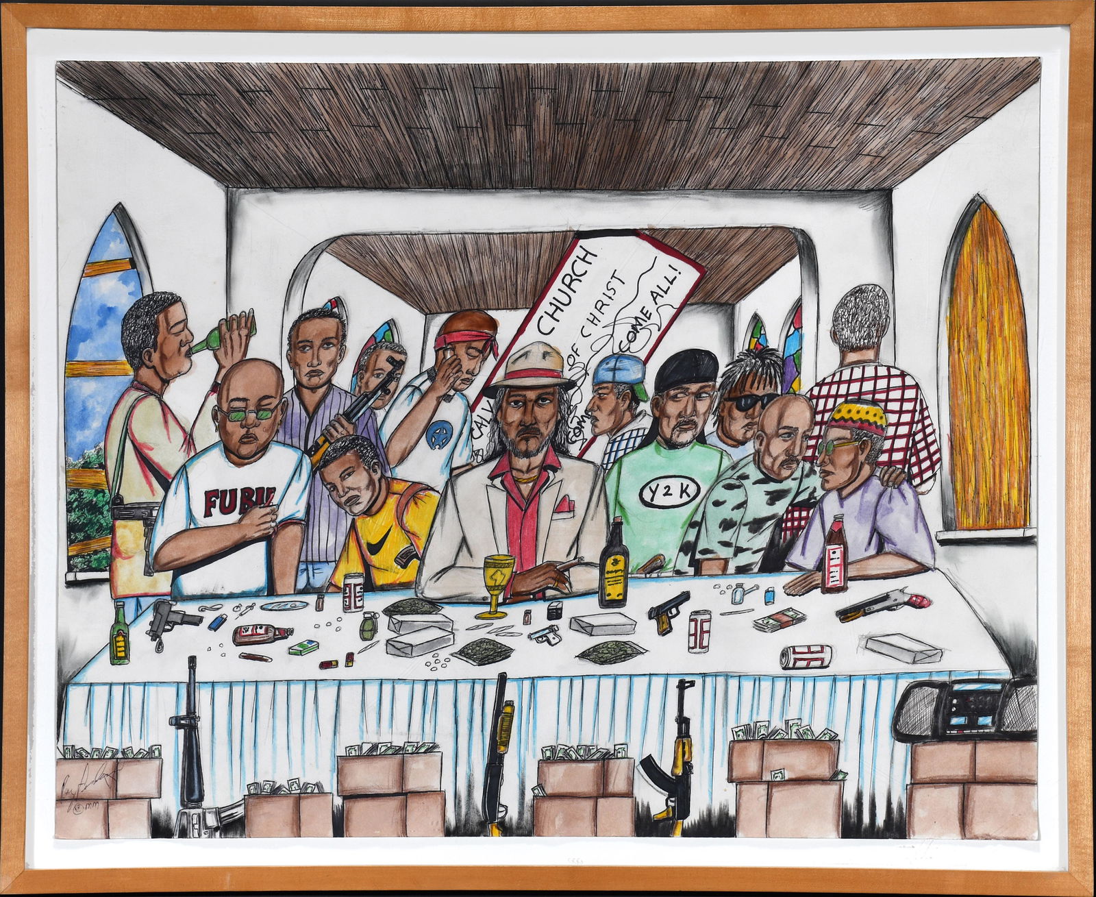 Roy Ferdinand. Last Supper. (1 of 6)