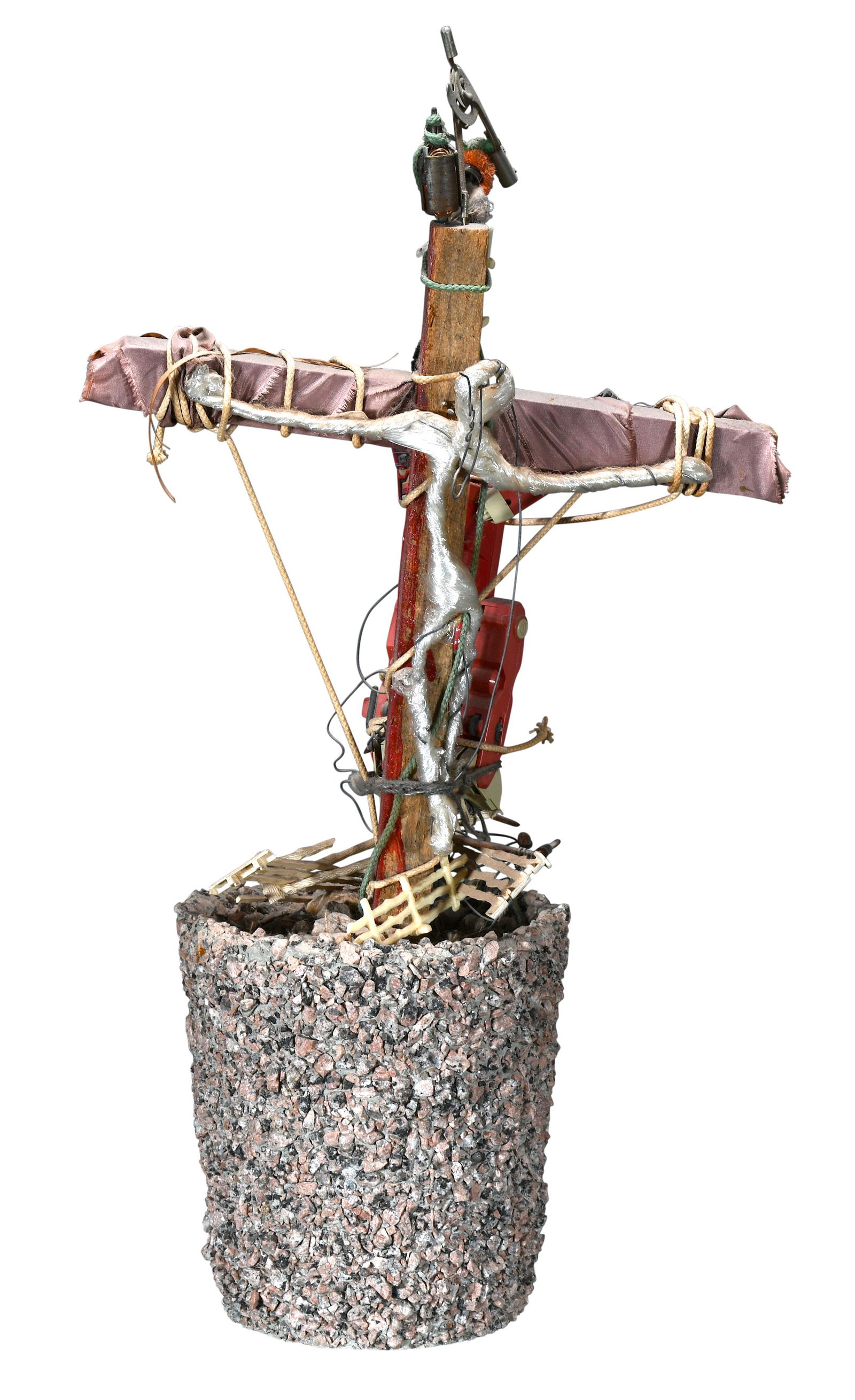 Lonnie Holley. What Is On the Cross of Crucifix Today. (1 of 9)