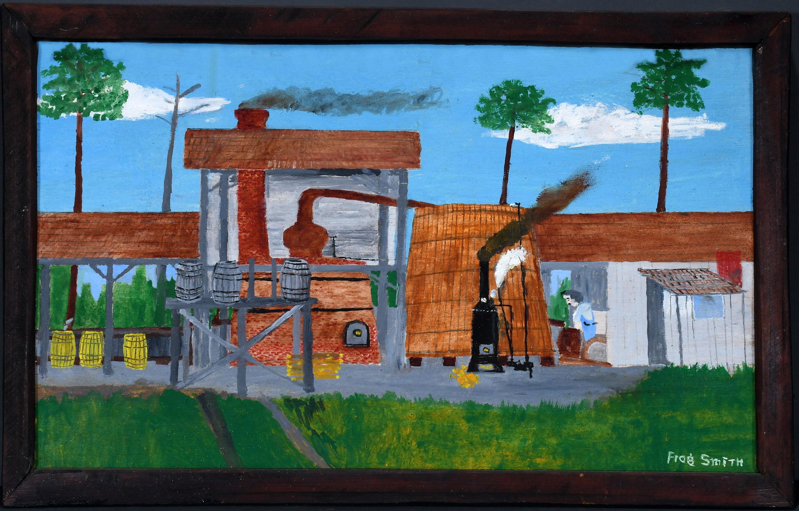 Frog Smith. Pioneer Turpentine Distillery. (1 of 5)